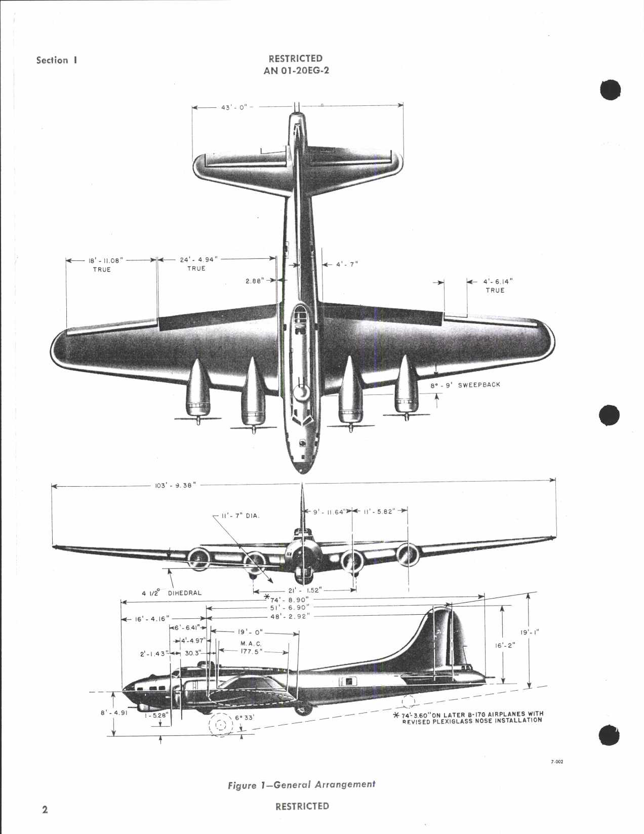 Sample page 8 from AirCorps Library document: Maintenance Instructions for B-17G Aircraft