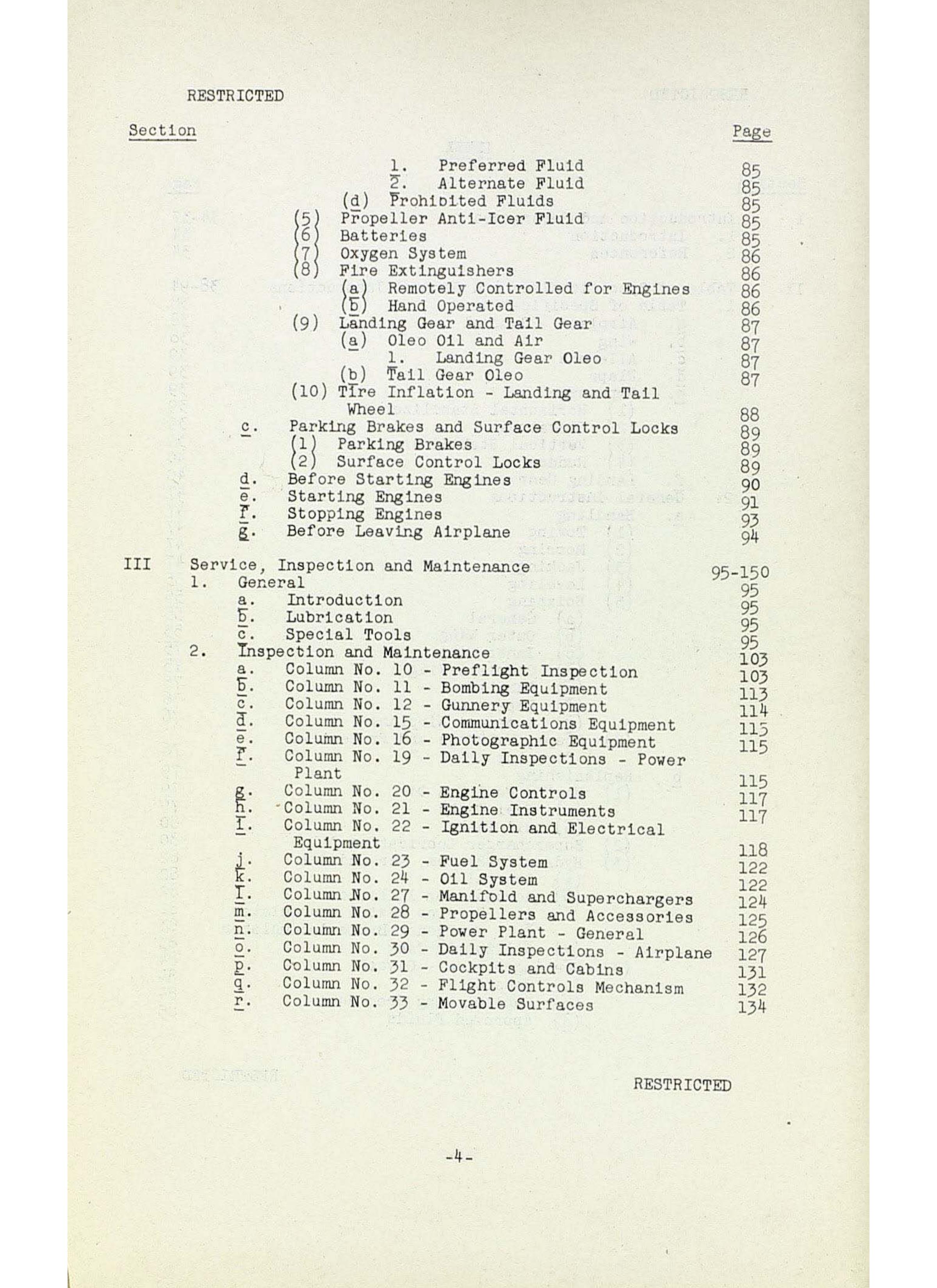 Sample page  5 from AirCorps Library document: Boeing B-17F Maintenance Familiarization Manual 