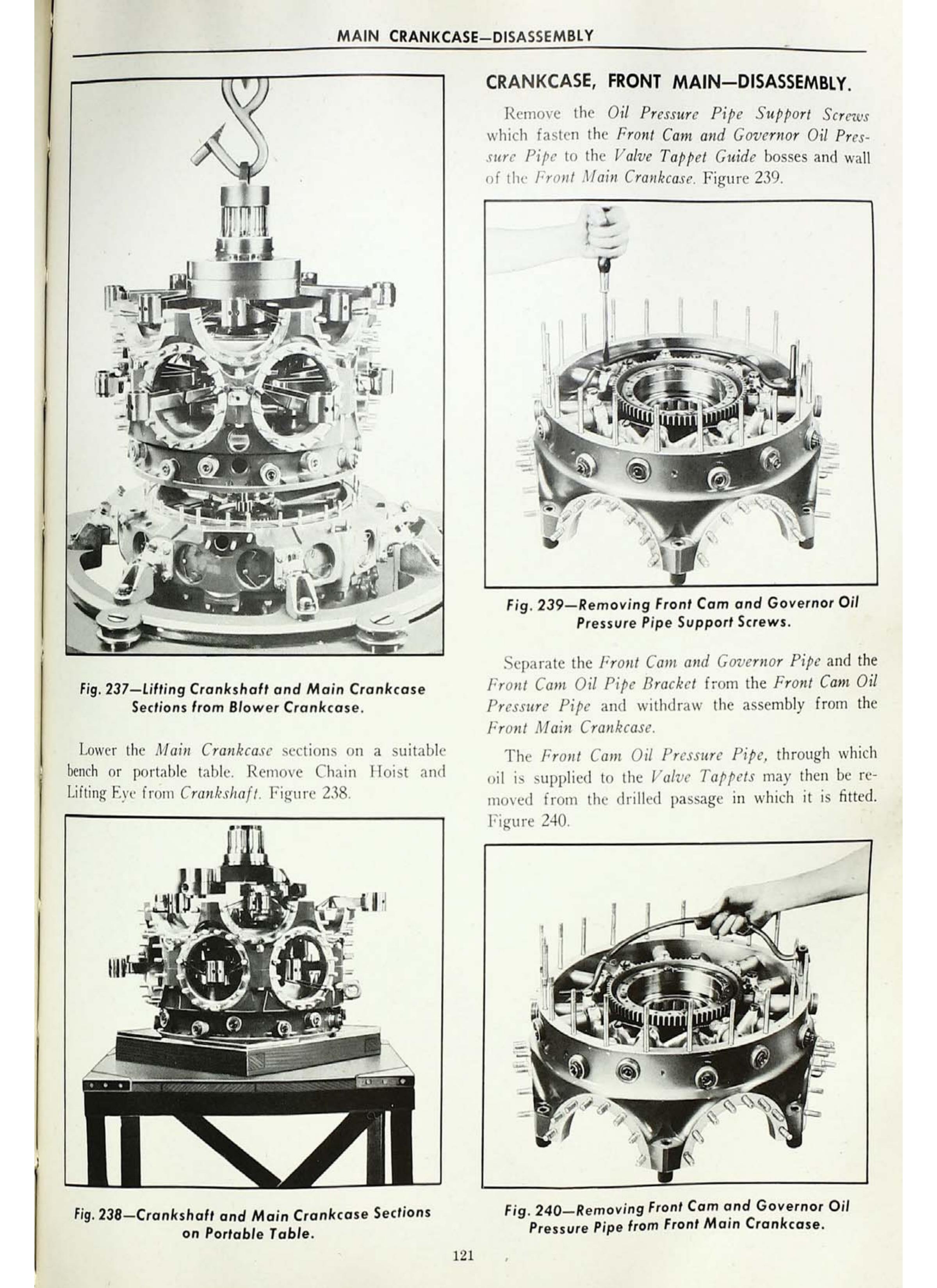 Sample page 128 from AirCorps Library document: Pratt & Whitney Instruction Manual - R1830-43 - R1830-65 - B-24