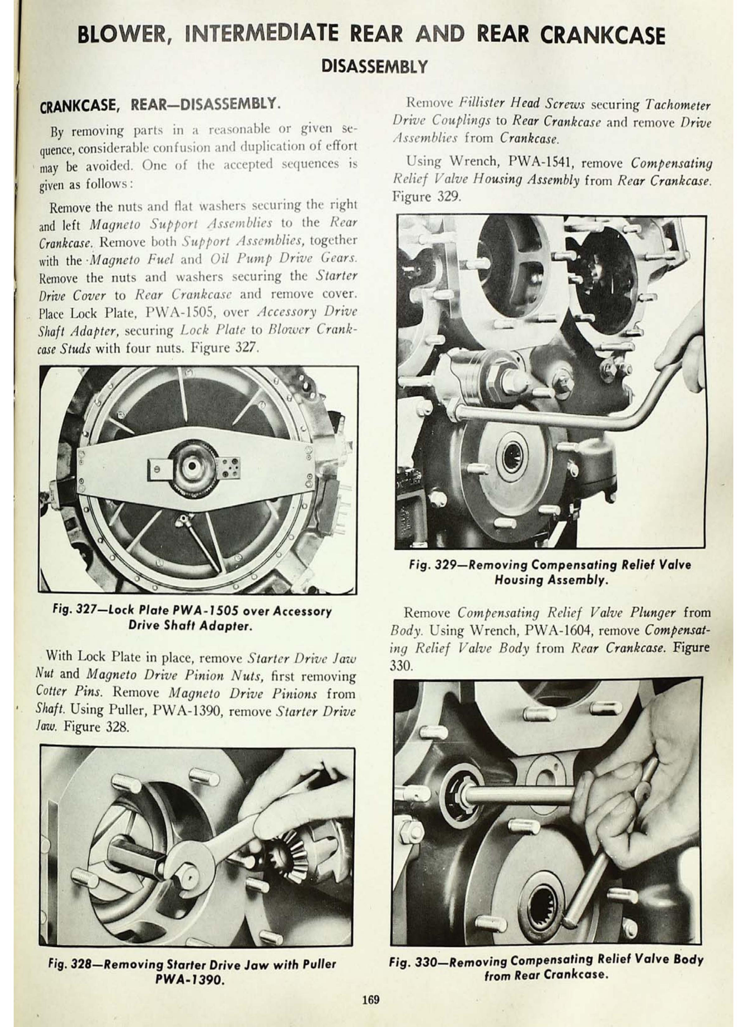 Sample page 175 from AirCorps Library document: Pratt & Whitney Instruction Manual - R1830-43 - R1830-65 - B-24