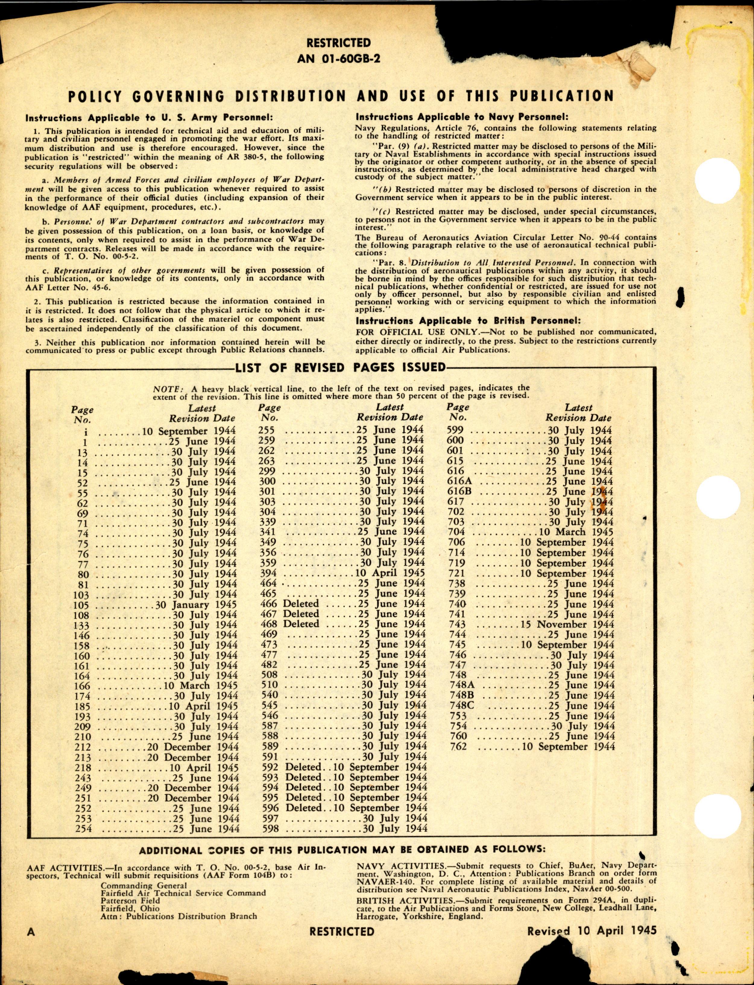 Sample page 2 from AirCorps Library document: Erection and Maintenance Inst for B-25C. D, and PBJ-1C, & D