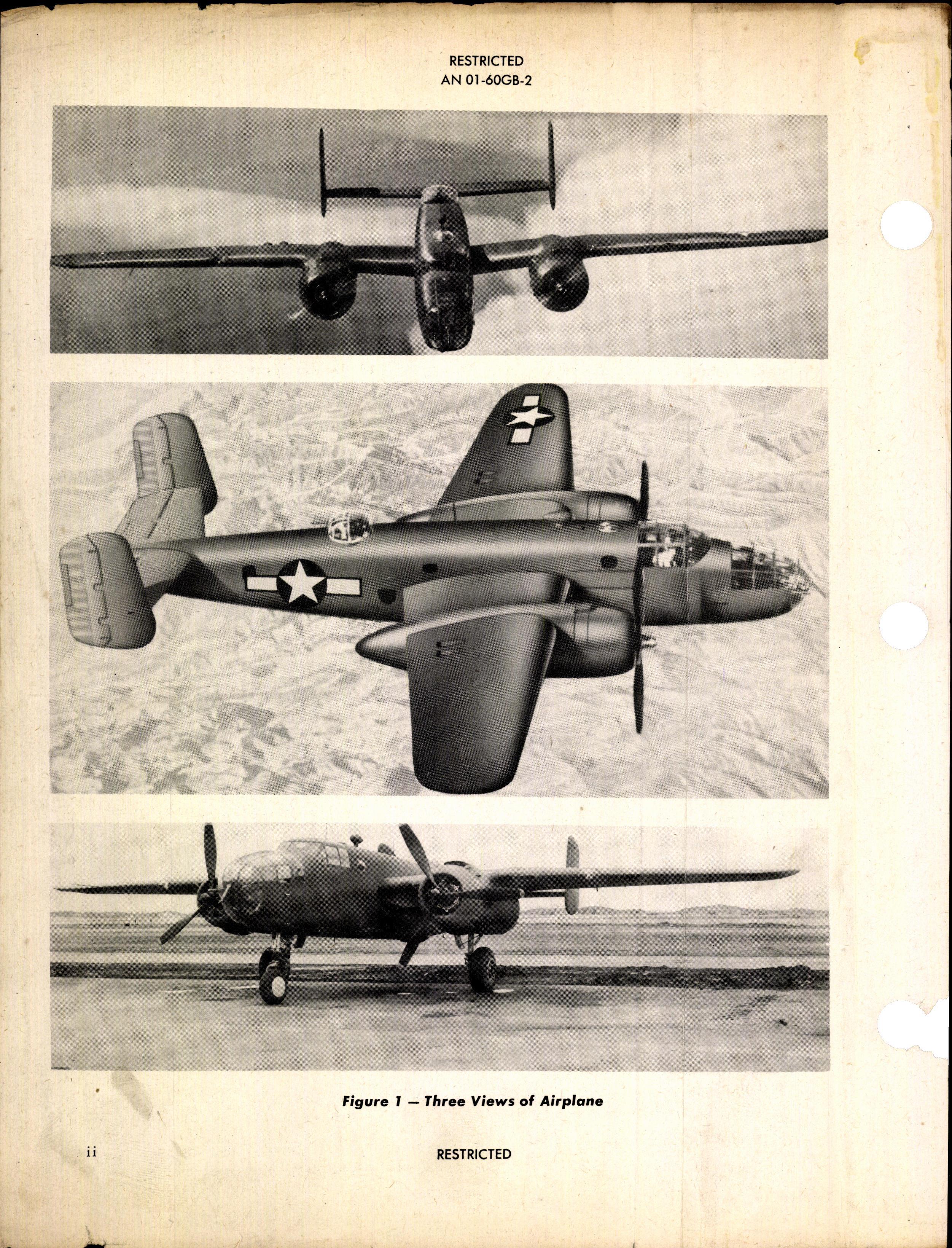 Sample page 4 from AirCorps Library document: Erection and Maintenance Inst for B-25C. D, and PBJ-1C, & D