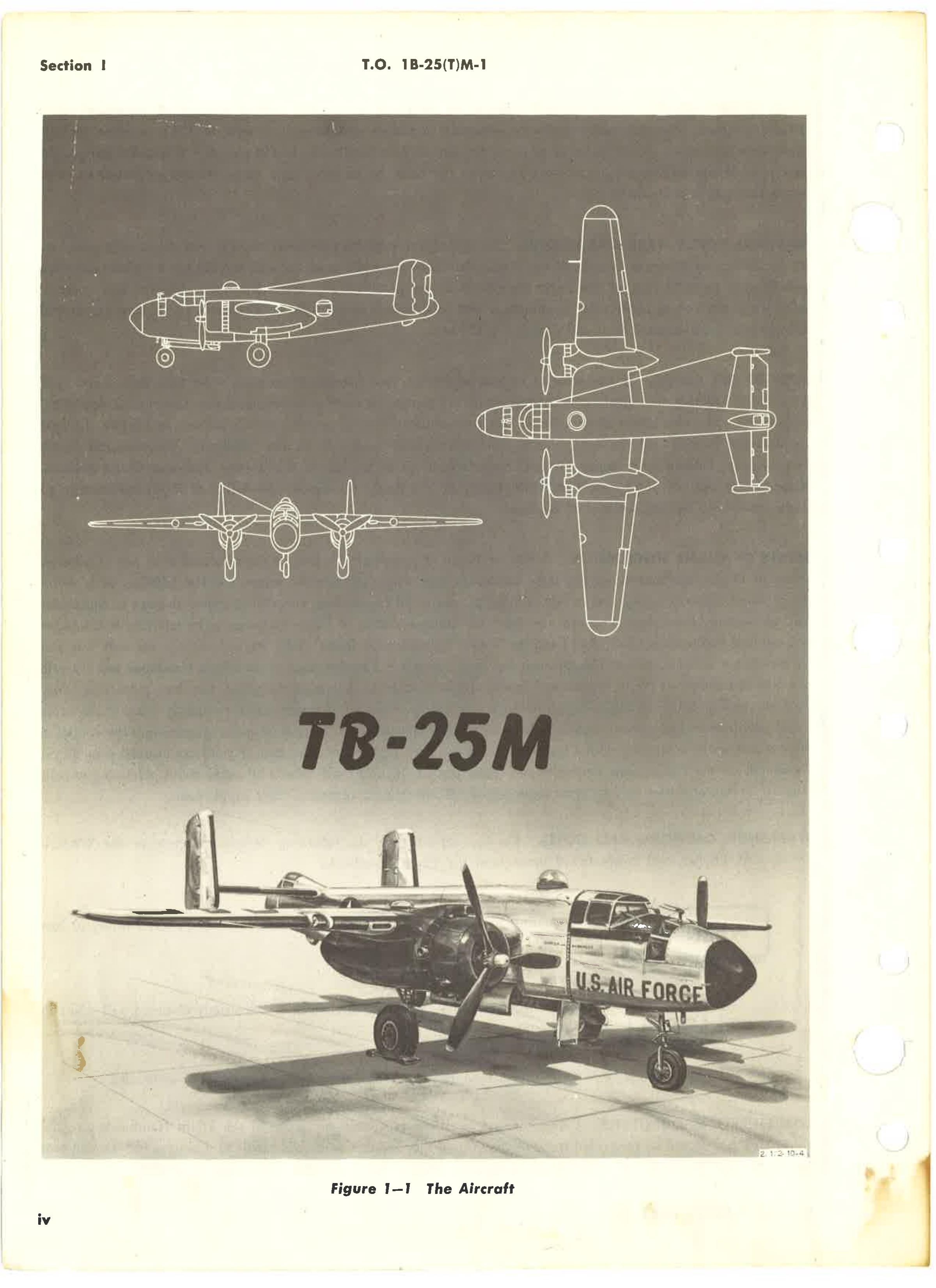 Sample page 6 from AirCorps Library document: Flight Handbook - TB-25M Aircraft