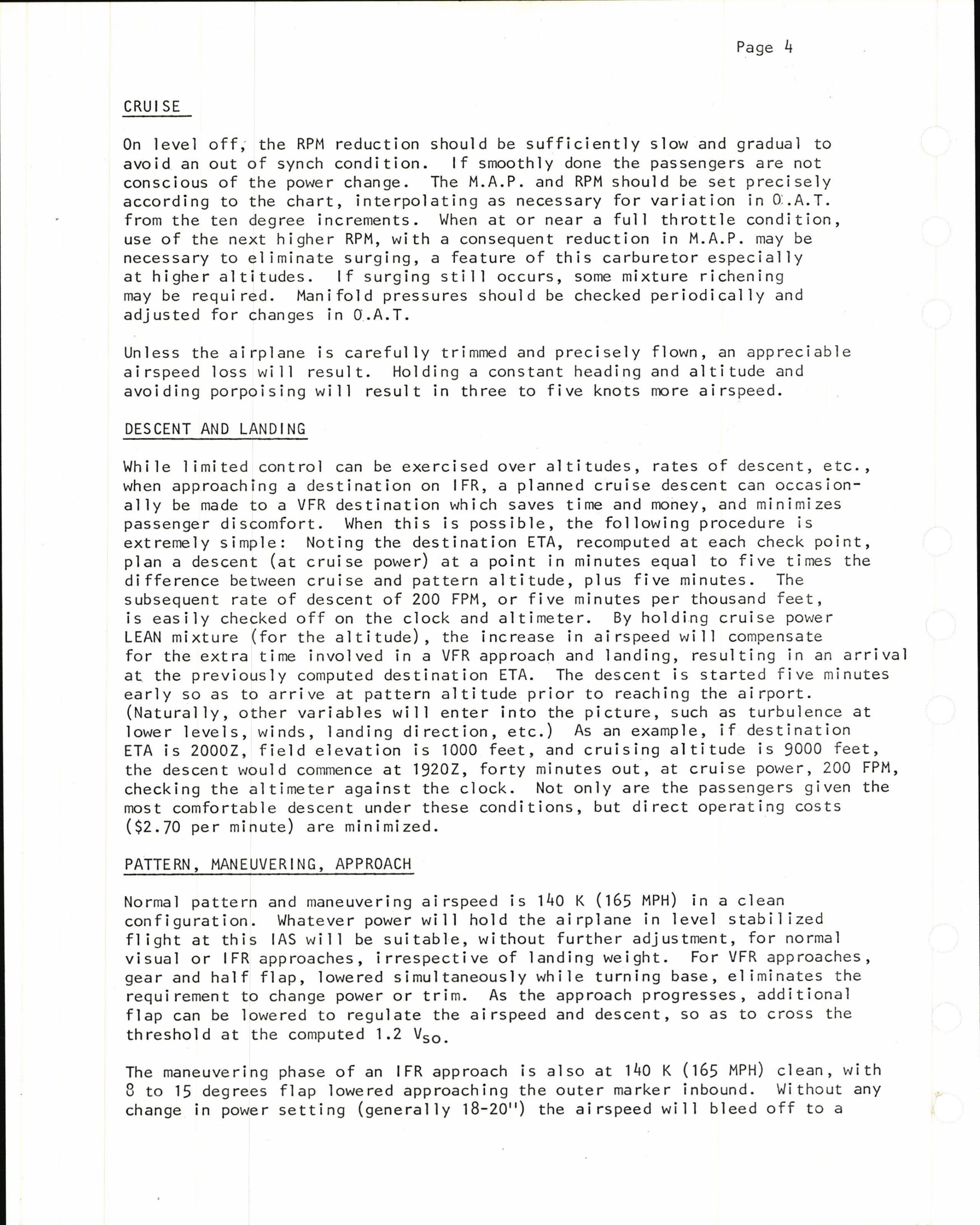 Sample page 4 from AirCorps Library document: Bendix Radio - B-25 Operating Procedures