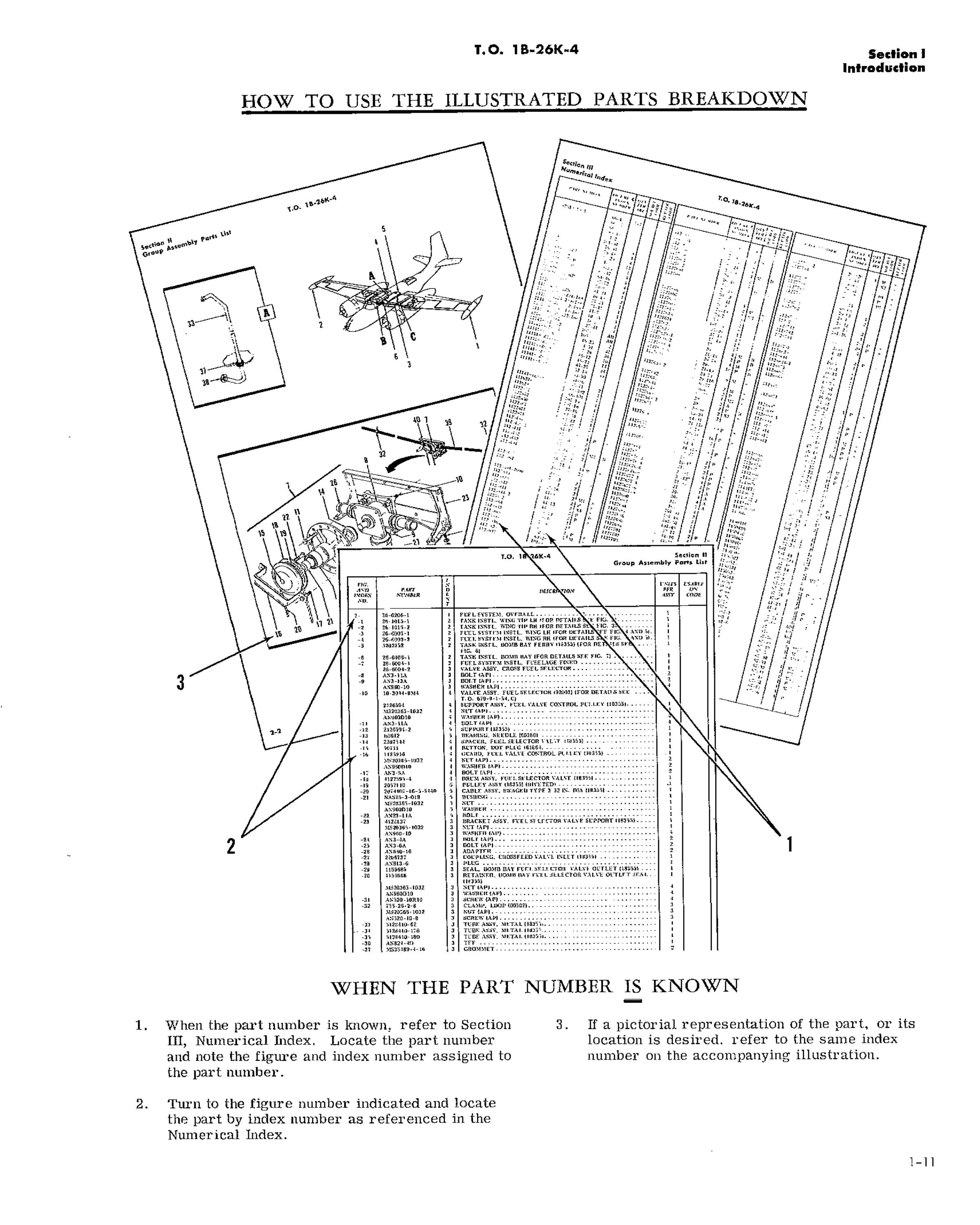 Sample page 17 from AirCorps Library document: Illustrated Parts Breakdown for B-26K Series Aircraft