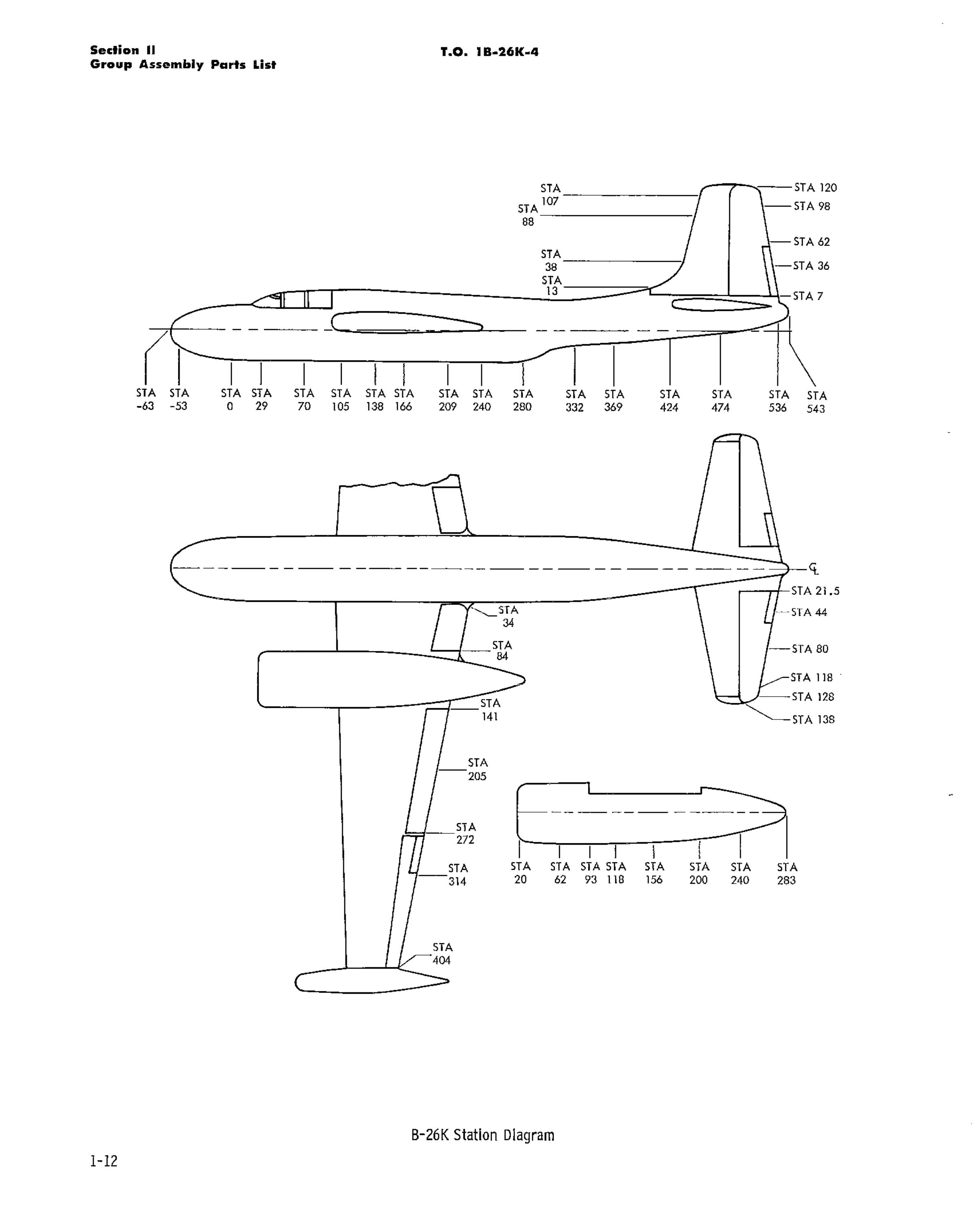 Sample page 18 from AirCorps Library document: Illustrated Parts Breakdown for B-26K Series Aircraft