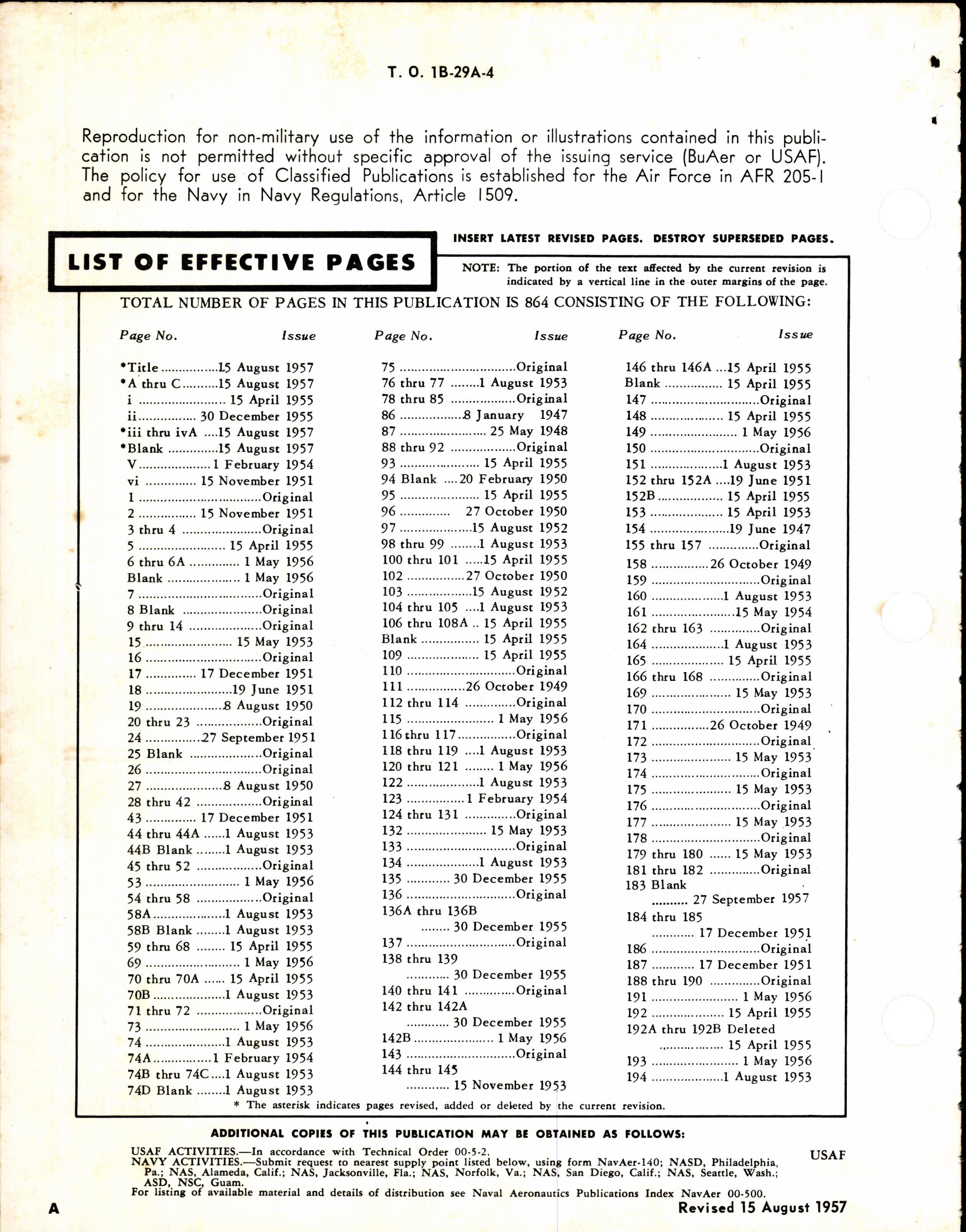 Sample page 2 from AirCorps Library document: Illustrated Parts Breakdown for B-29A and WB-29A