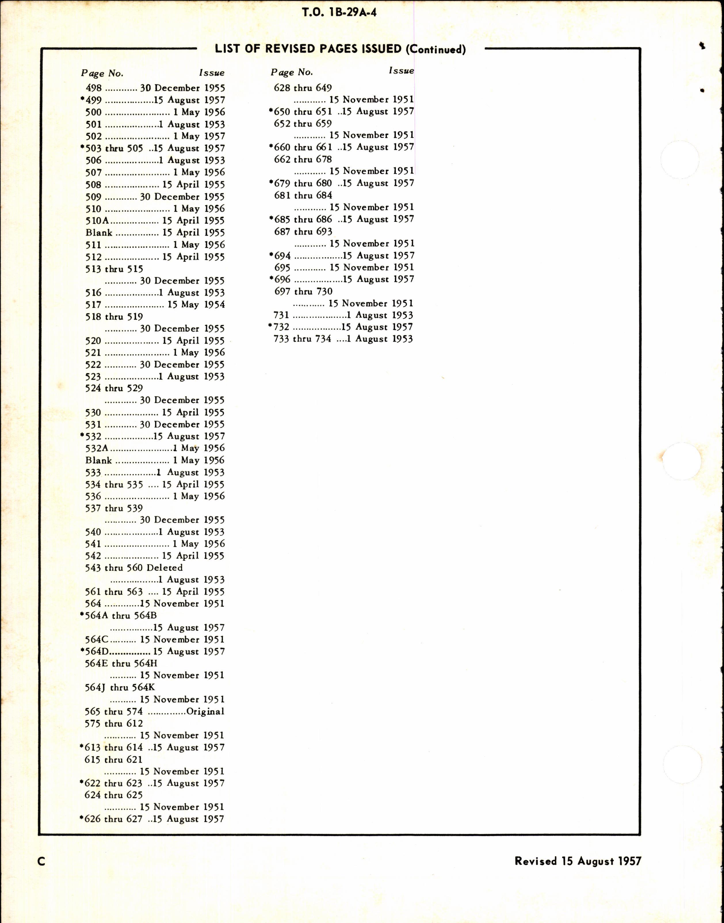 Sample page 4 from AirCorps Library document: Illustrated Parts Breakdown for B-29A and WB-29A