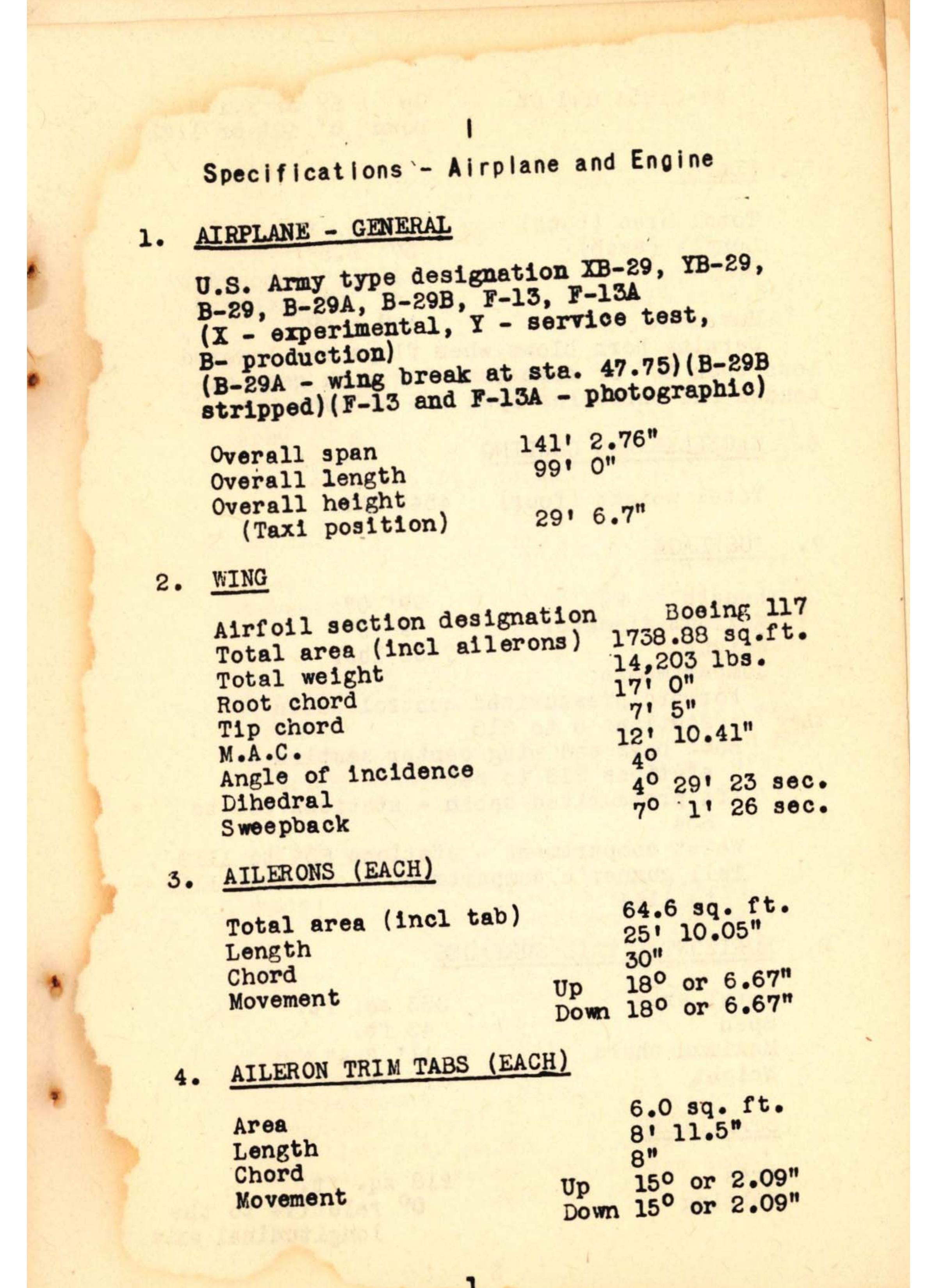 Sample page  4 from AirCorps Library document: B-29 Mechanics Handbook, Second Air Force, 3rd Revision