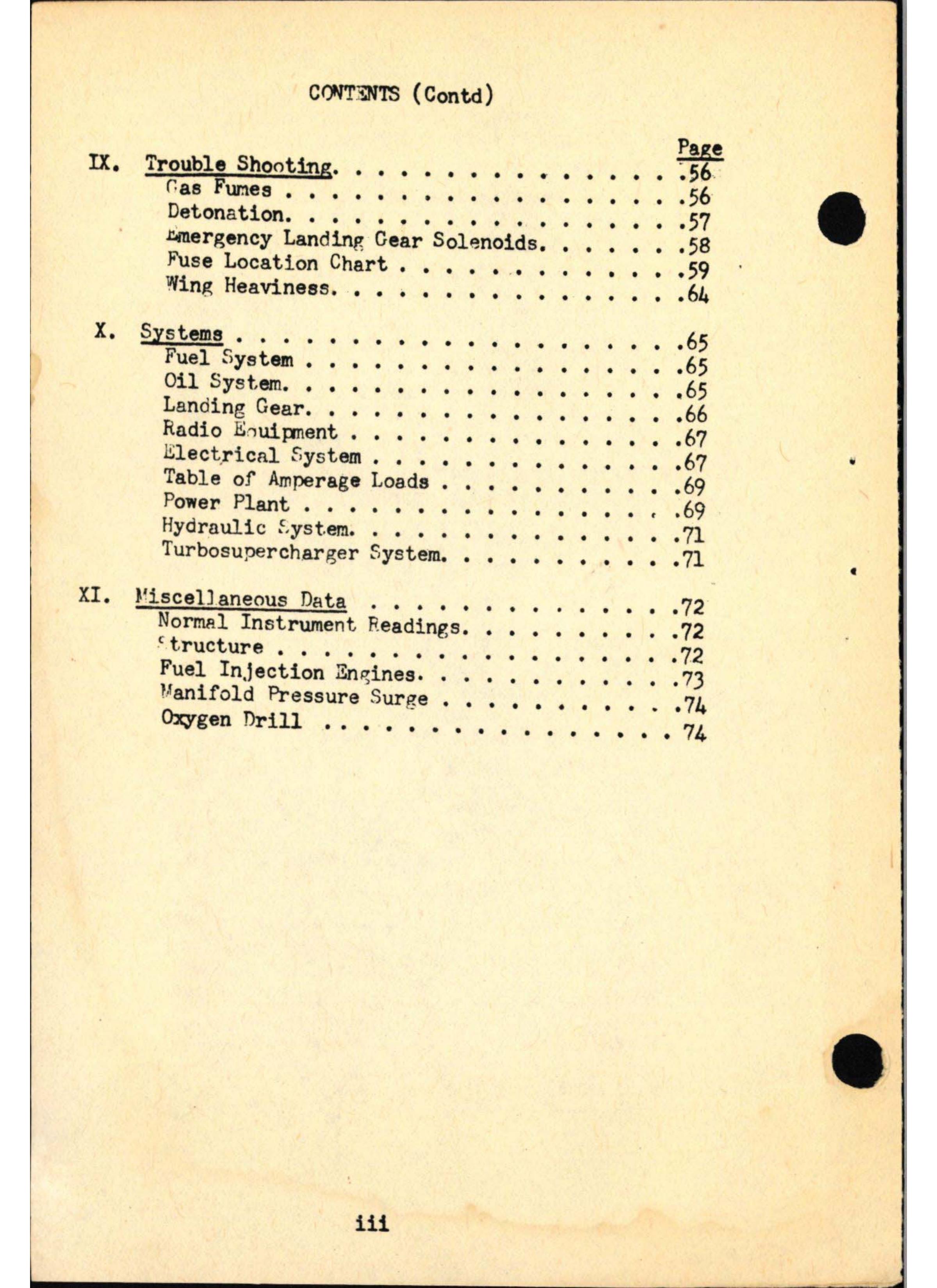 Sample page  5 from AirCorps Library document: B-29 Standard Procedures for Pilots, Second Air Force