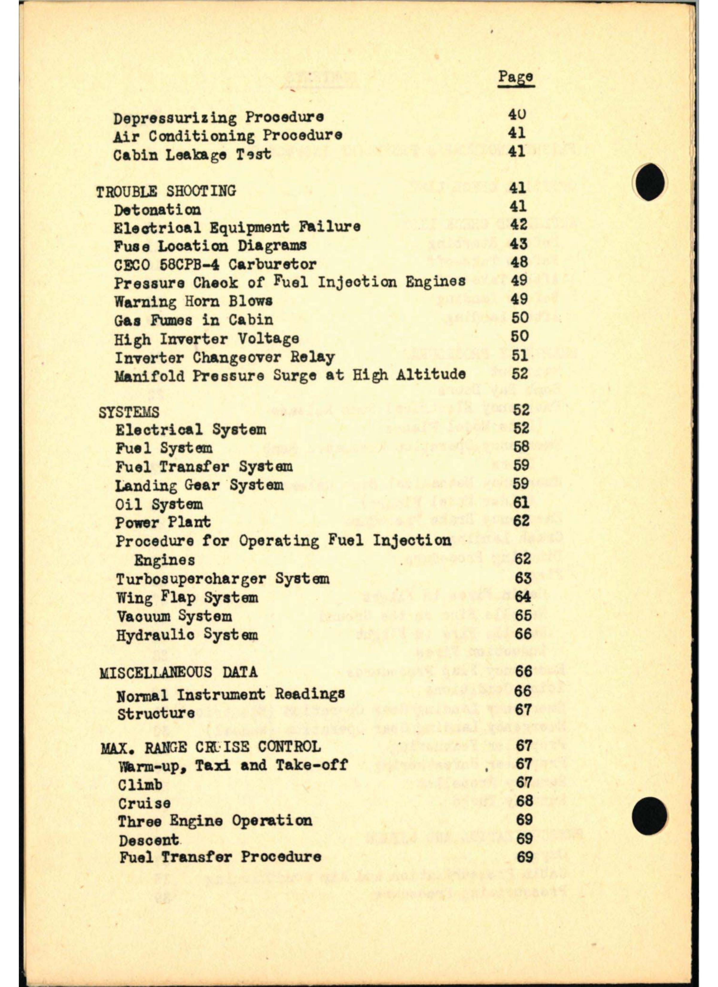 Sample page  5 from AirCorps Library document: B-29 Standard Procedures for Flight Engineers, Second Air Force