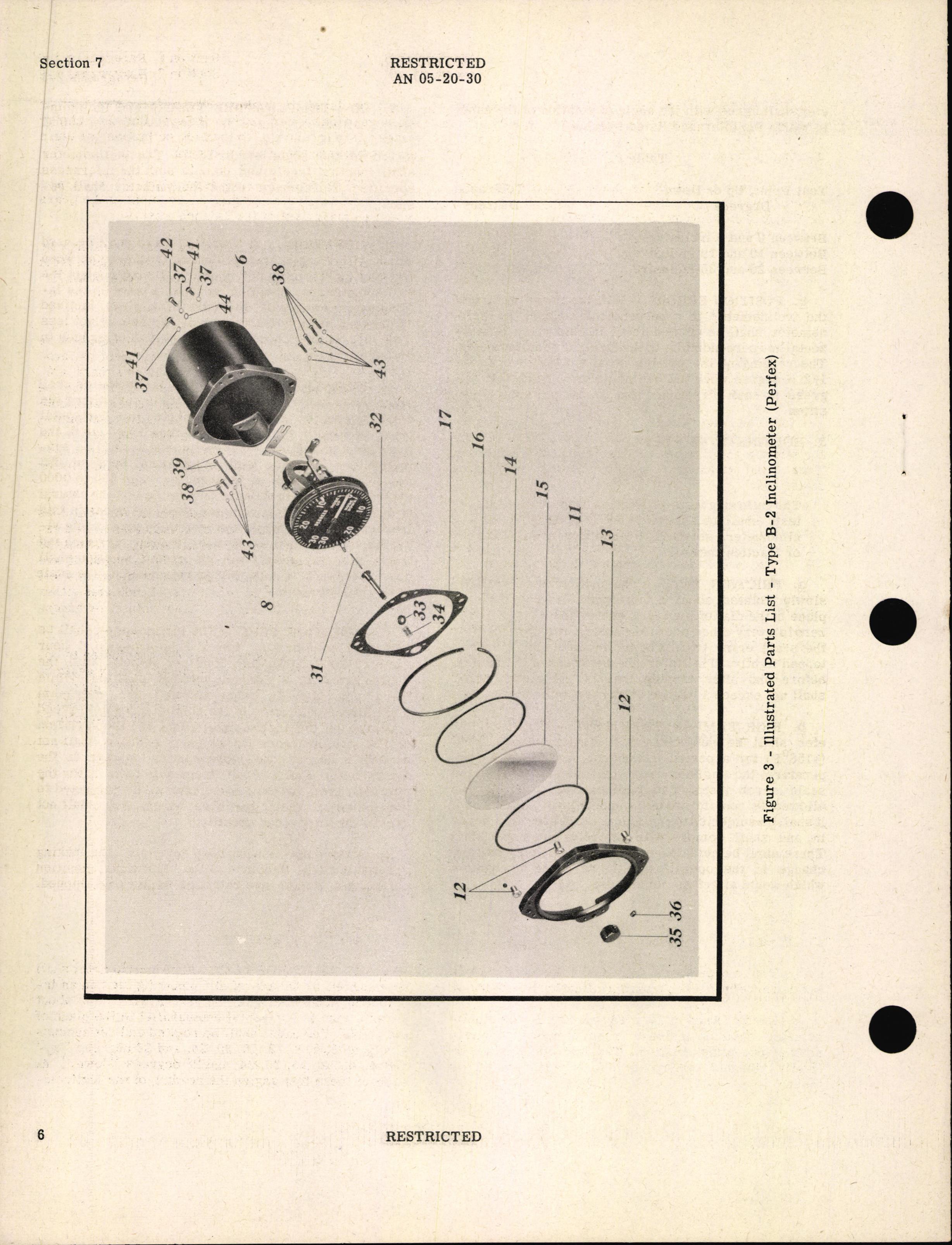 Sample page 12 from AirCorps Library document: Handbook of Instructions with Parts Catalog for Type B-2 Inclinometer