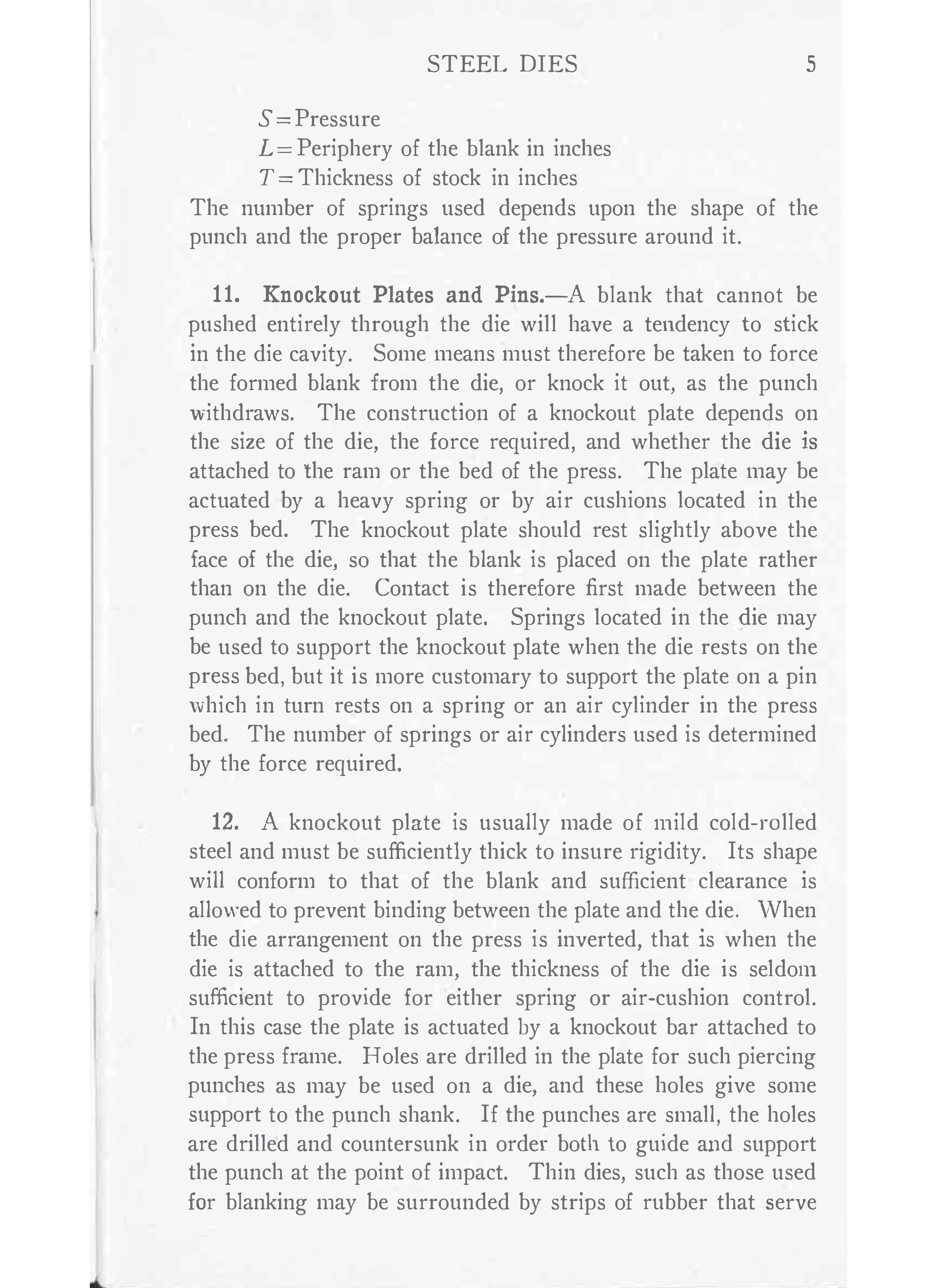 Sample page 7 from AirCorps Library document: Aircraft Tooling - Steel Dies - Bureau of Aeronautics