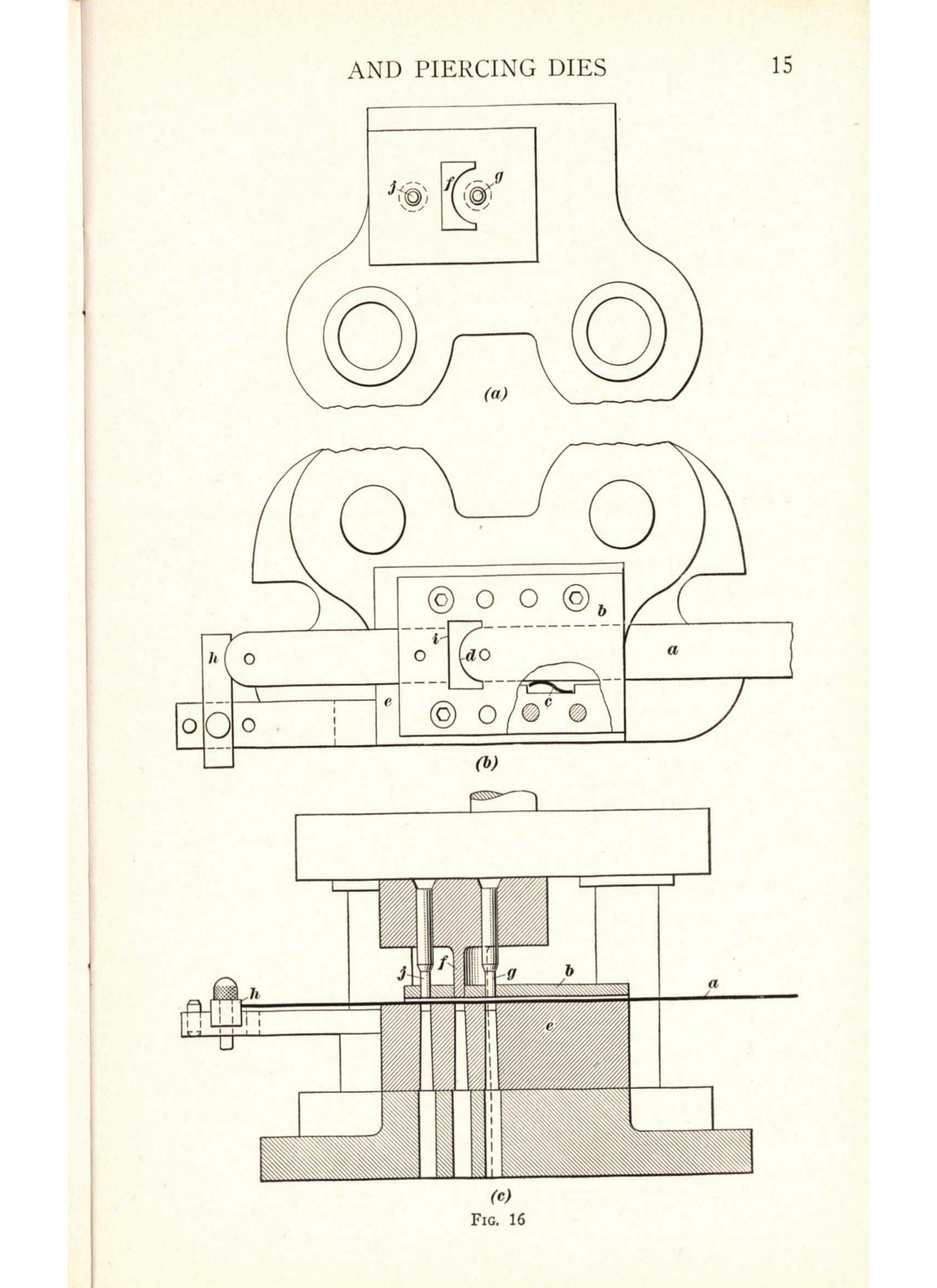 Sample page 17 from AirCorps Library document: Blanking & Punching - Blanking & Piercing Dies - Bureau of Aeronautics