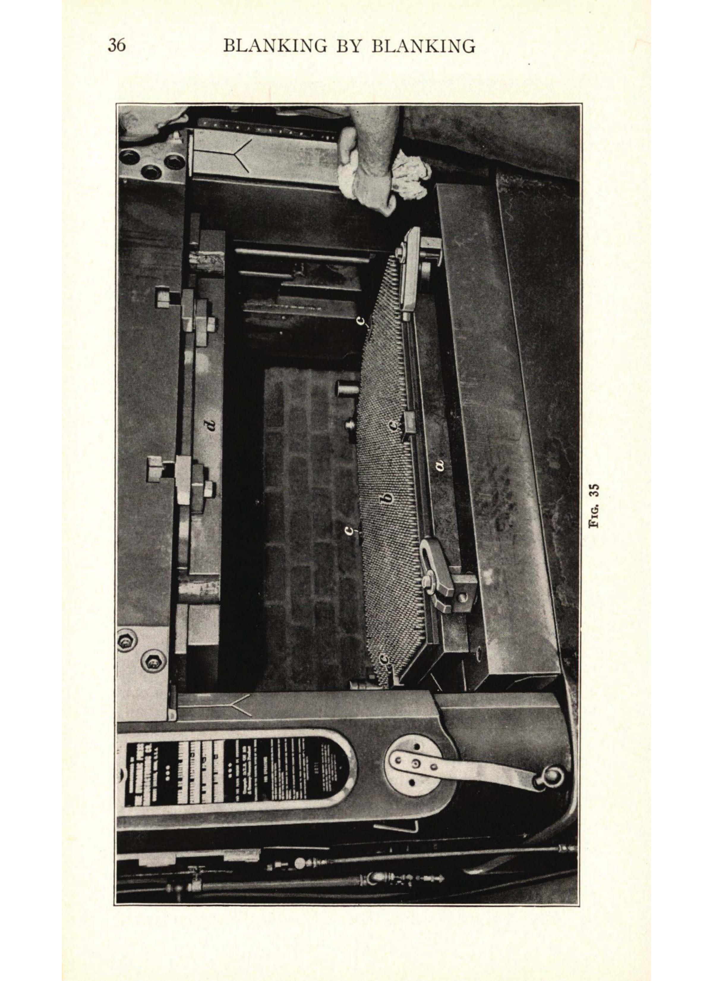 Sample page 38 from AirCorps Library document: Blanking & Punching - Blanking & Piercing Dies - Bureau of Aeronautics