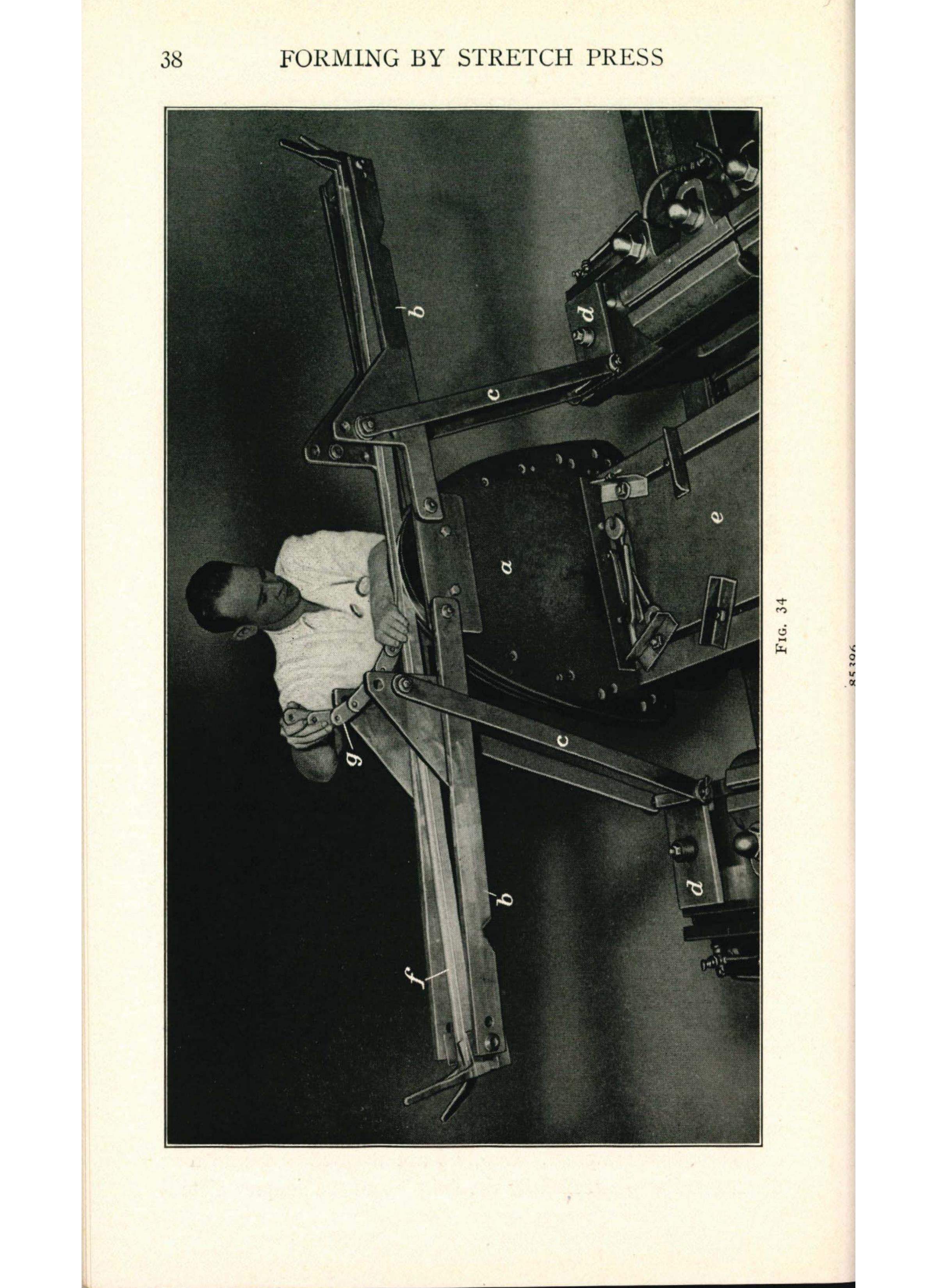 Sample page 40 from AirCorps Library document: Forming Methods - Stretch Press - Bureau of Aeronautics