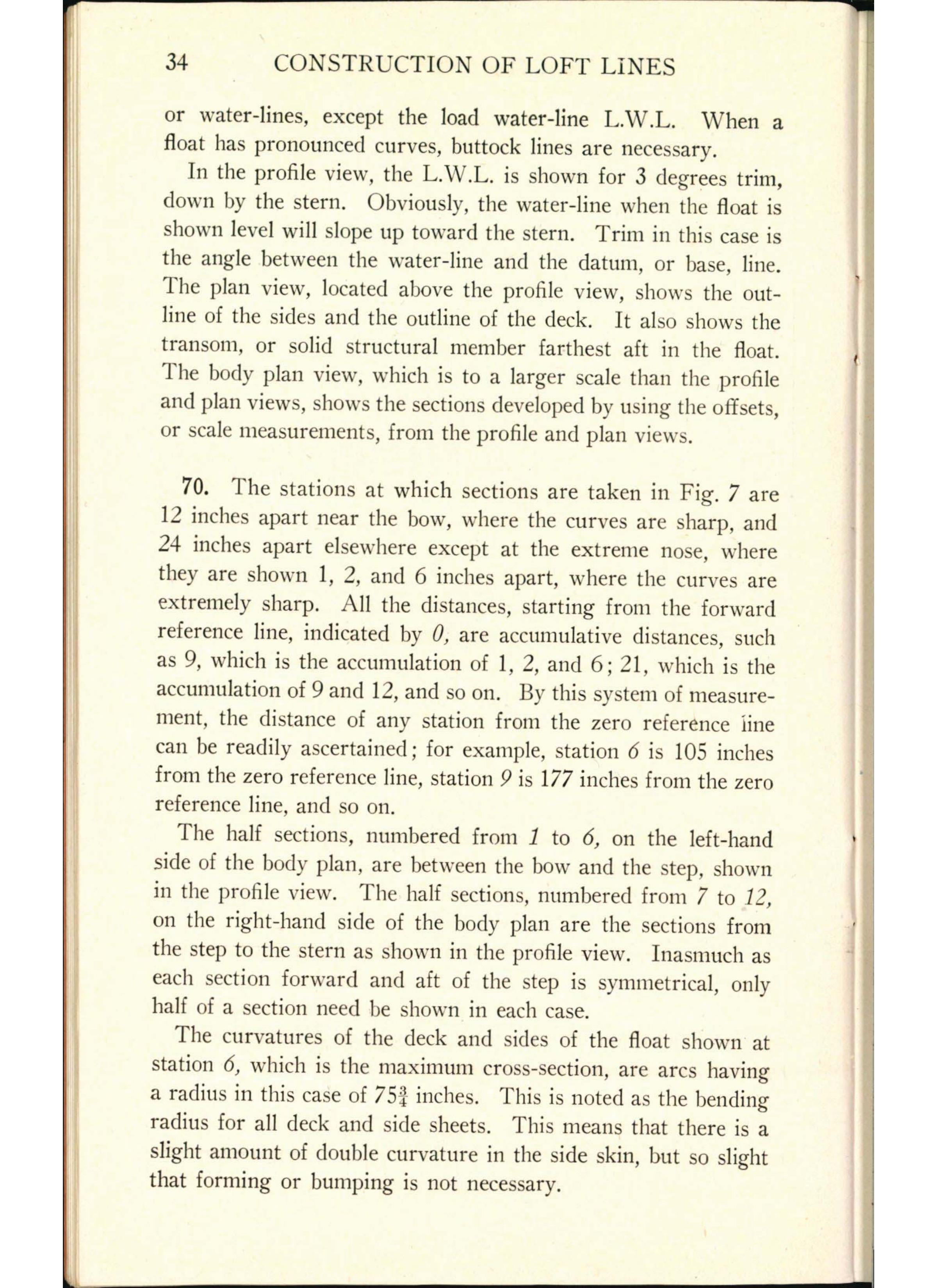 Sample page 39 from AirCorps Library document: Lofting and Layout - Construction of Loft Lines - Bureau of Aeronautics