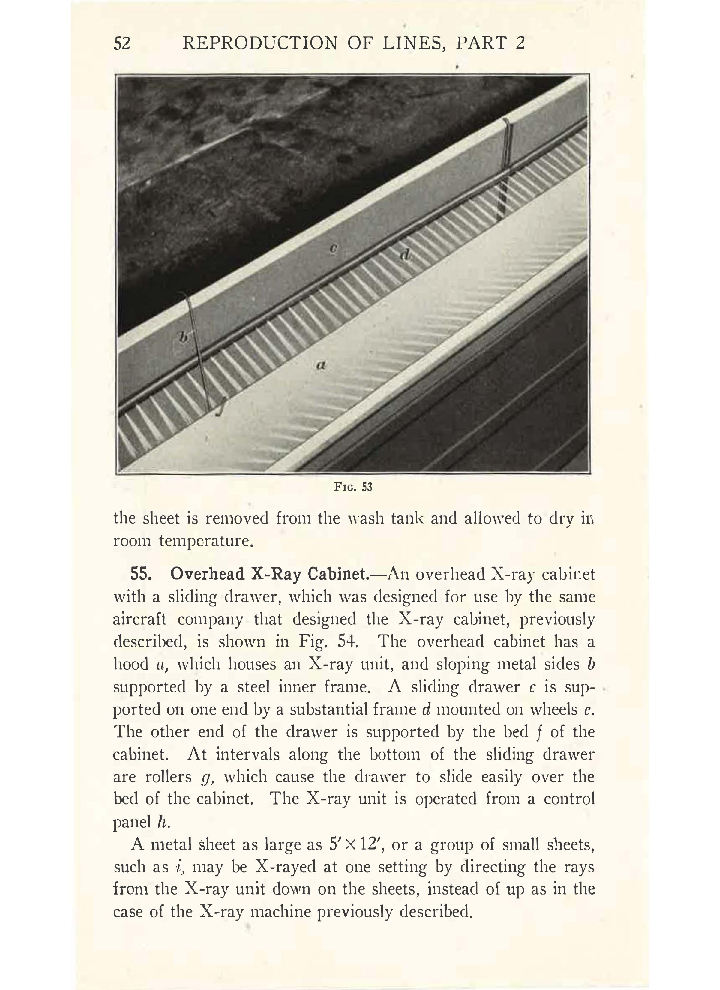 Sample page 54 from AirCorps Library document: Templets and Layout - Reproduction of Lines Part 2 - Bureau of Aeronautics