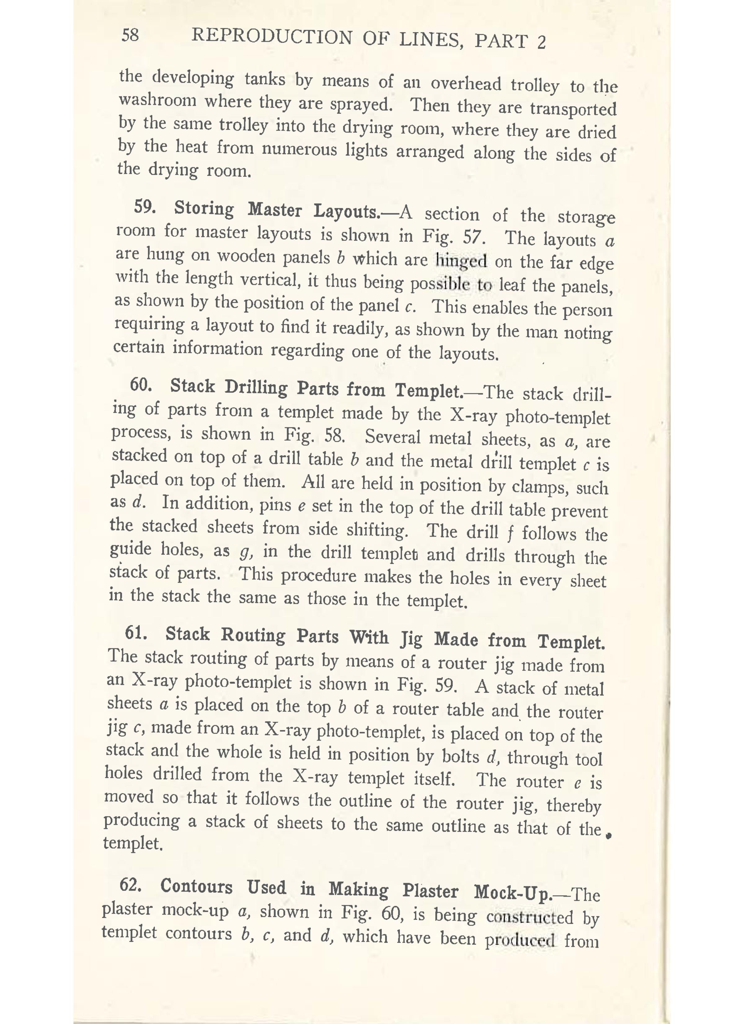 Sample page 60 from AirCorps Library document: Templets and Layout - Reproduction of Lines Part 2 - Bureau of Aeronautics