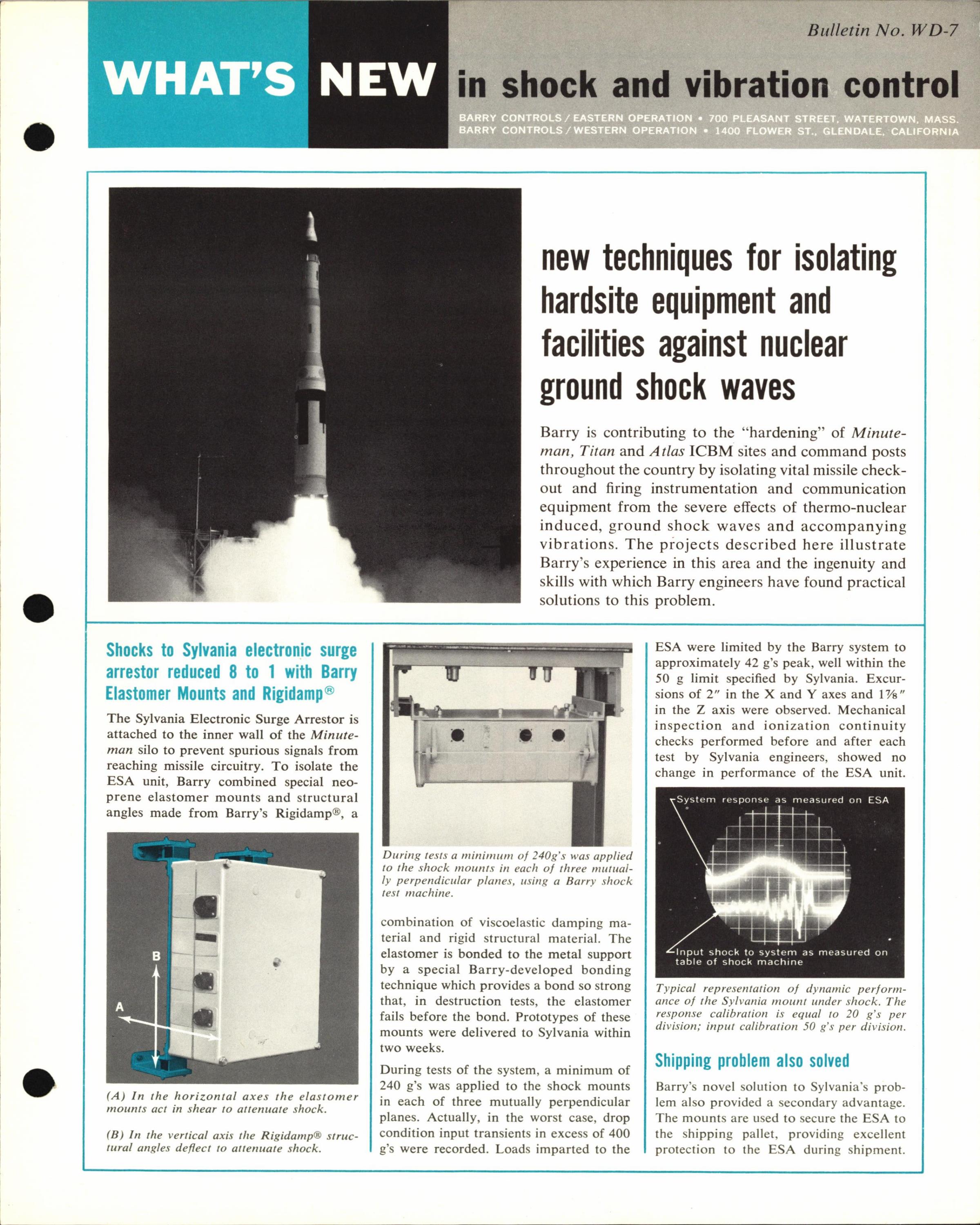 Sample page 22 from AirCorps Library document: Vibration and Shock Isolators