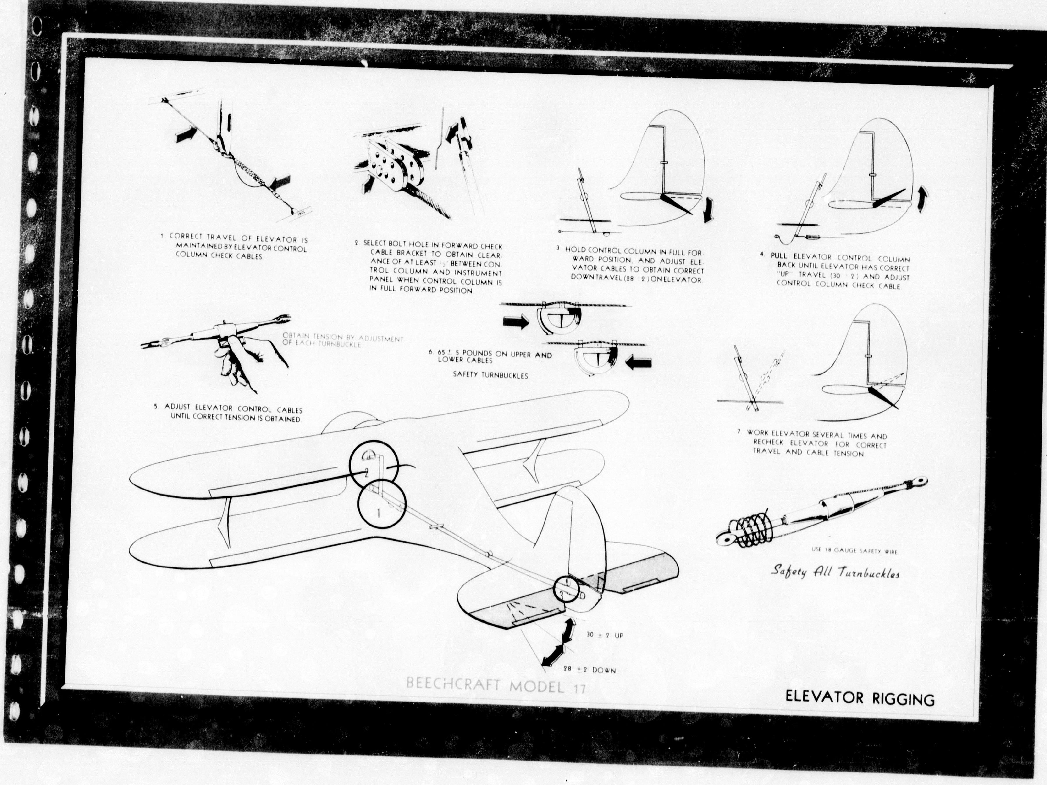 Sample page 8 from AirCorps Library document: Beechcraft Model 17 D Service and Operation Data