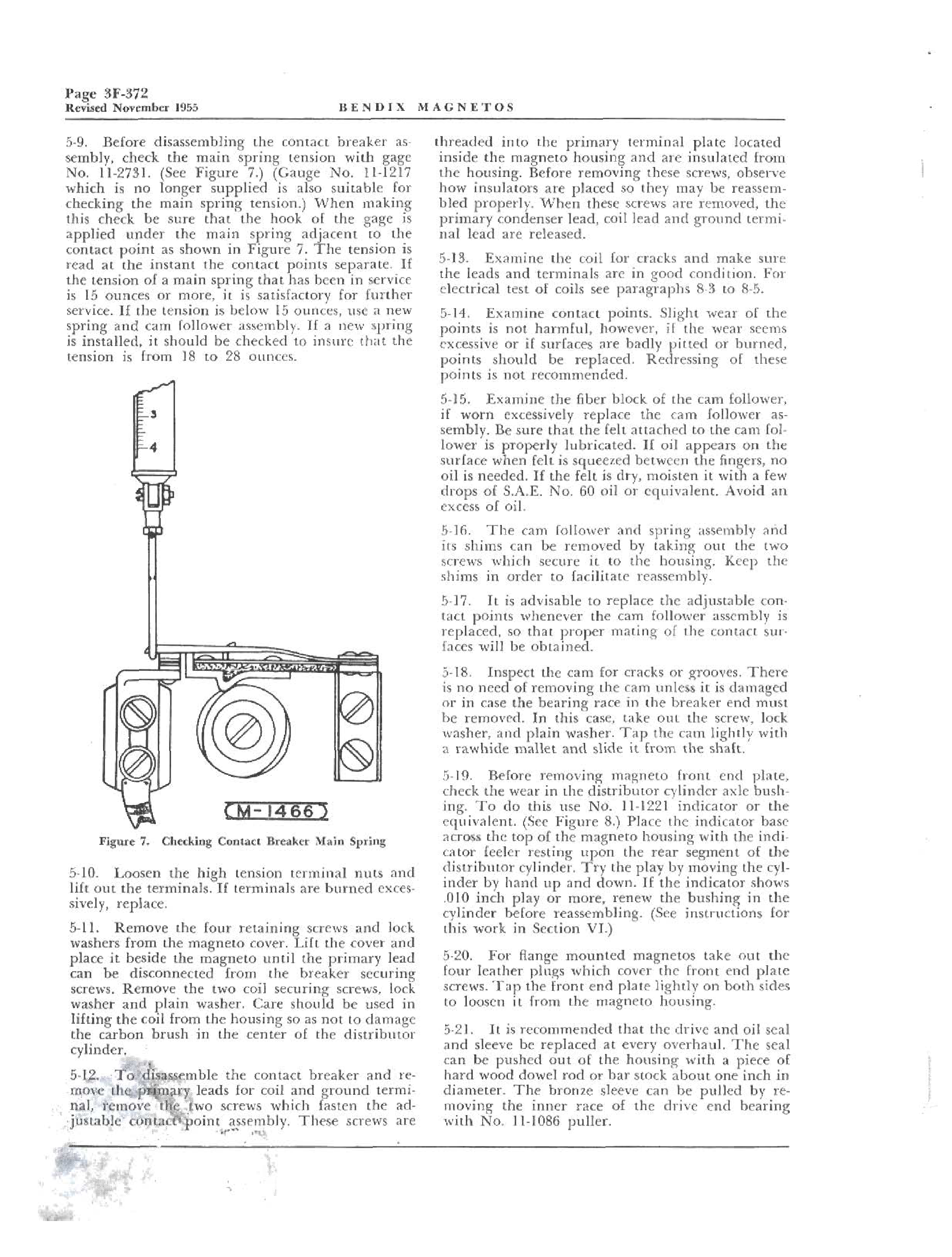 Sample page 6 from AirCorps Library document: Service Instructions for Bendix Aircraft Magnetos