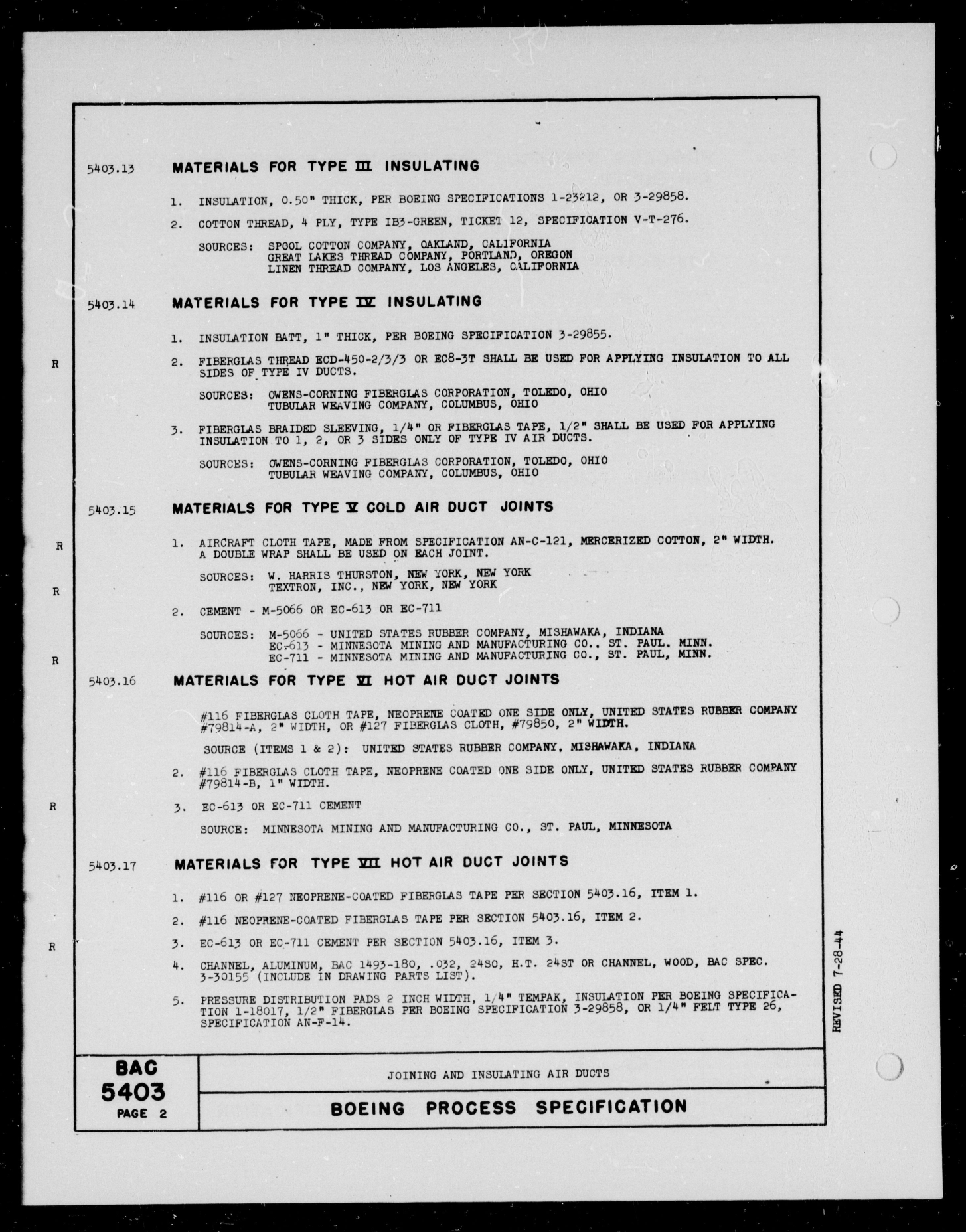 Sample page 2 from AirCorps Library document: Joining and Insulating Air Ducts