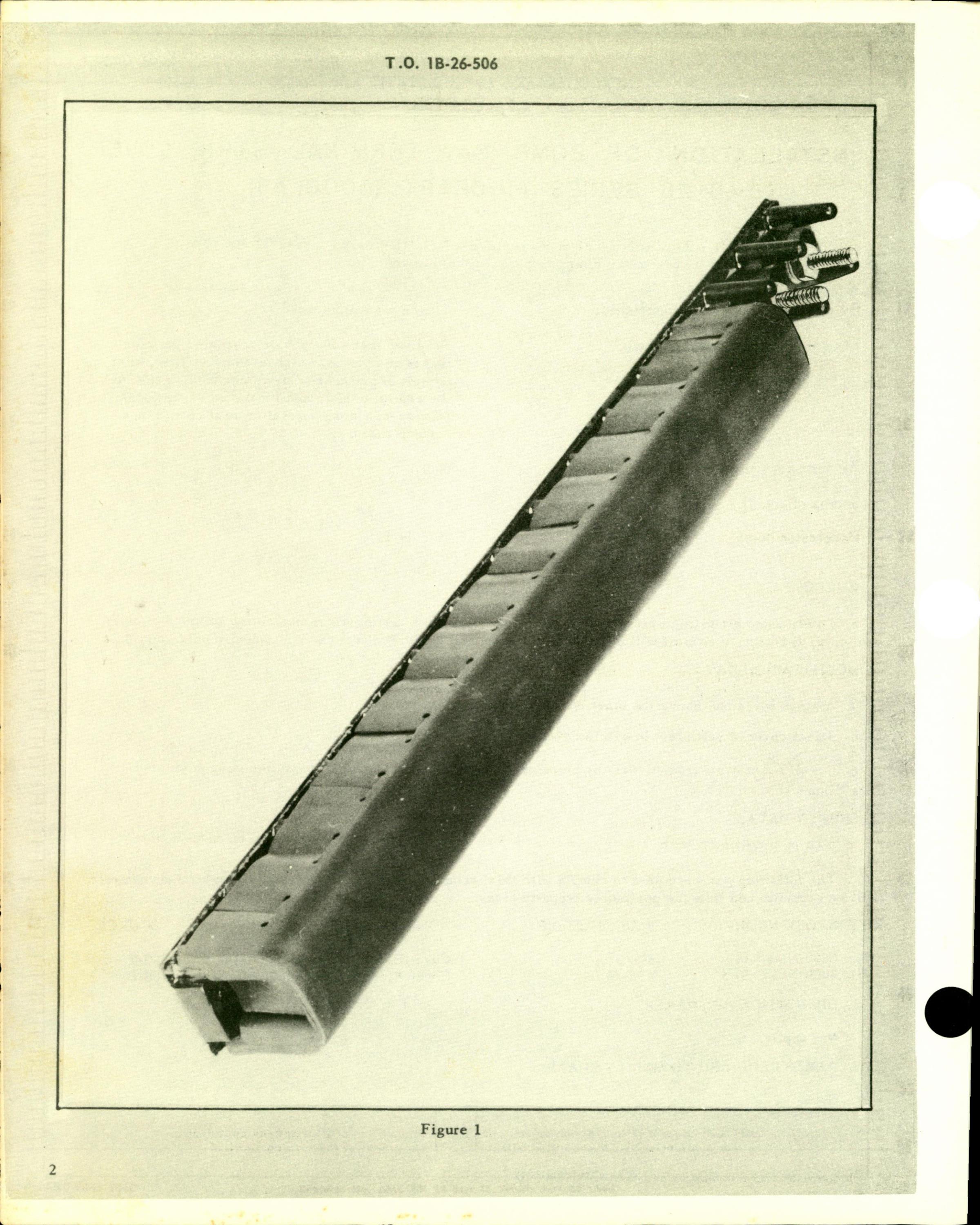 Sample page 2 from AirCorps Library document: Installation of Bomb Bay Terminal Strip Cover for B-26
