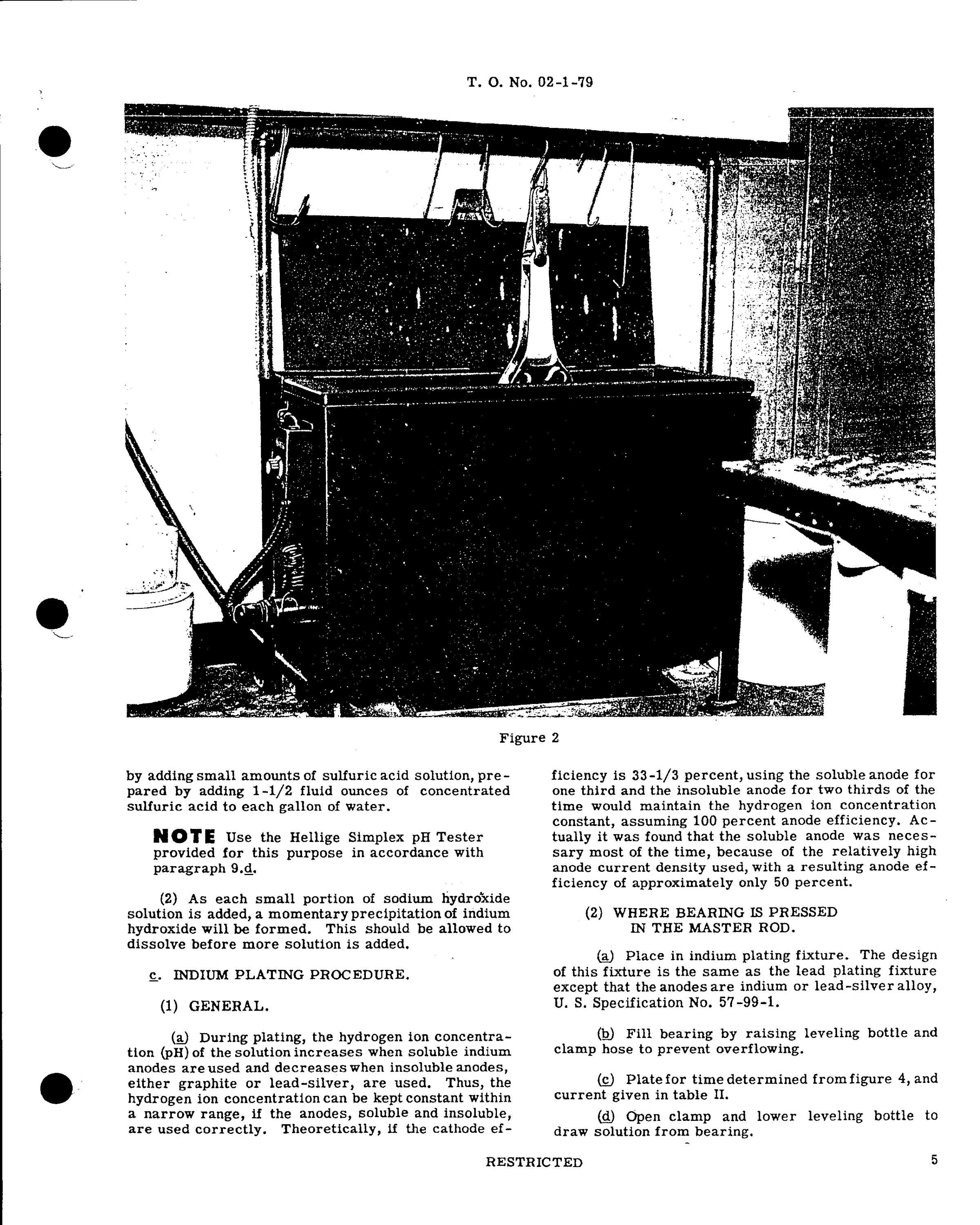 Sample page 5 from AirCorps Library document: Lead & Indium Plating on Bronze, Lead-Copper & Silver Bearings in Engines