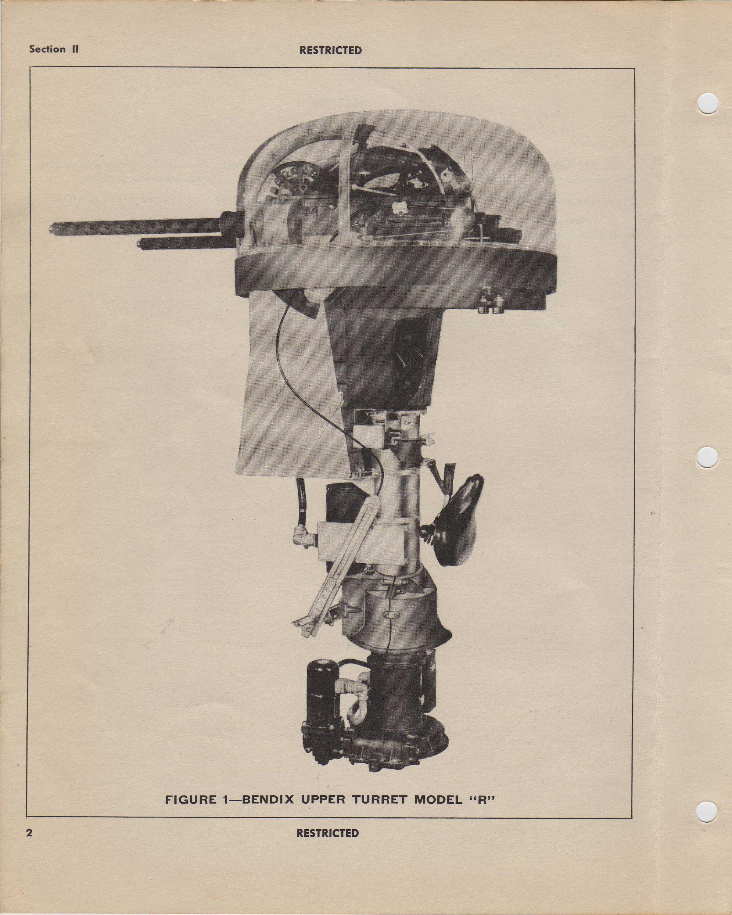 Sample page 5 from AirCorps Library document: Bendix Upper Turret Model R Operation & Service Manual