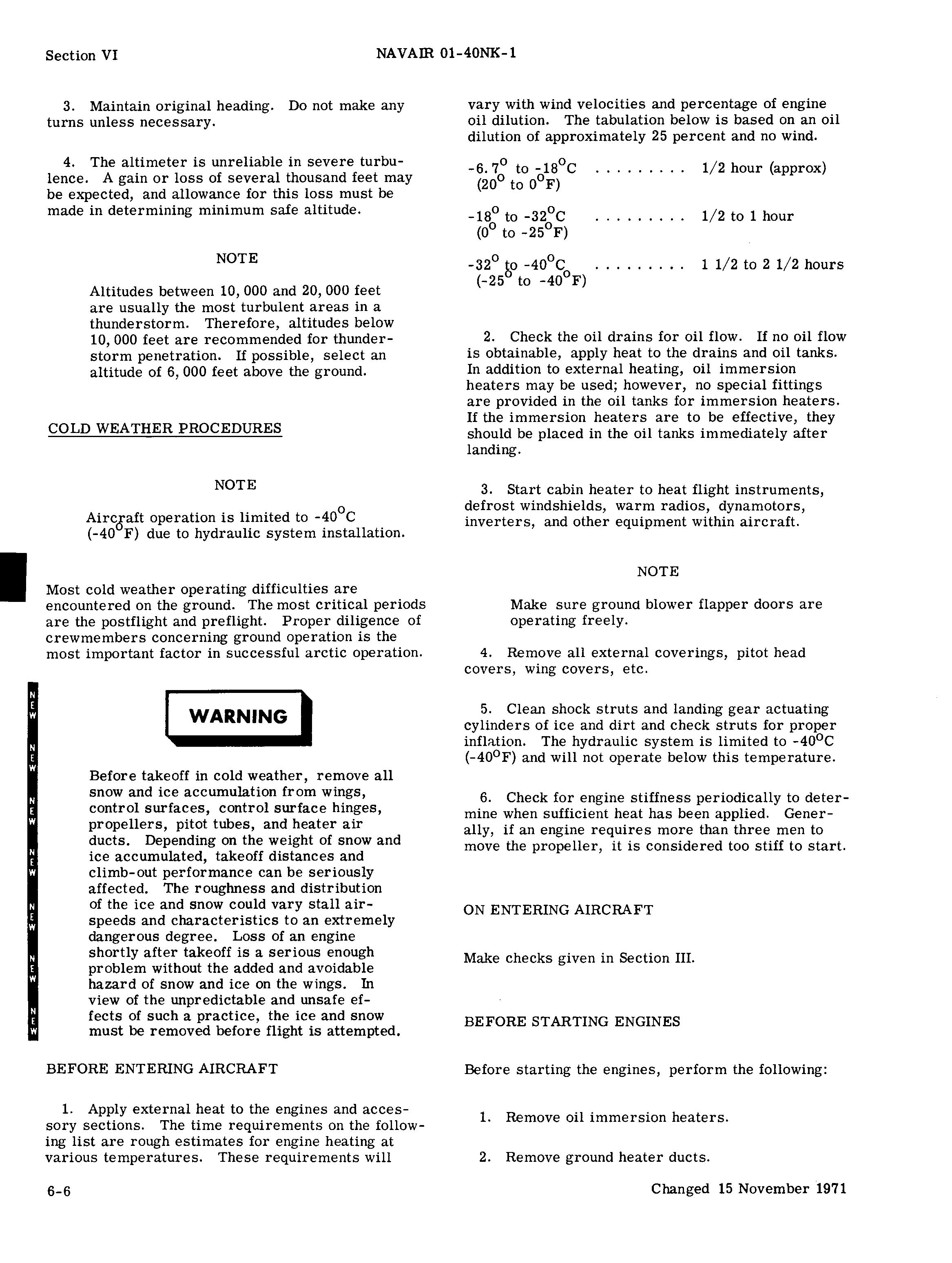 Sample page 156 from AirCorps Library document: NATOPS Flight Manual for Navy Model C-117D Aircraft