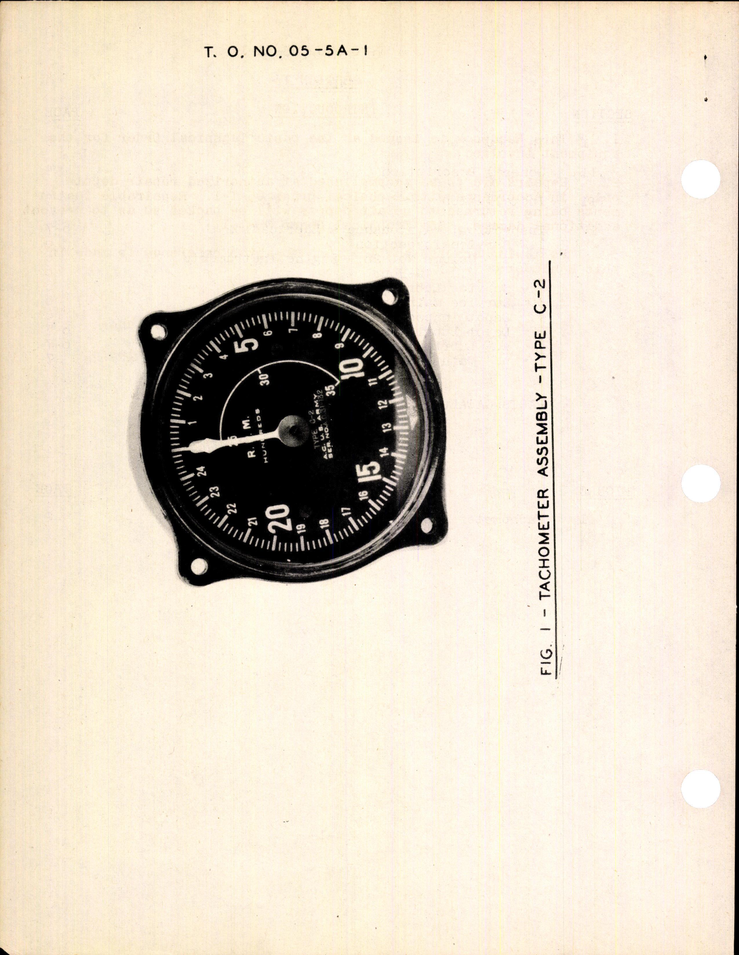 Sample page 4 from AirCorps Library document: Handbook of Instructions with Parts Catalog for the Type C-2 Tachometer