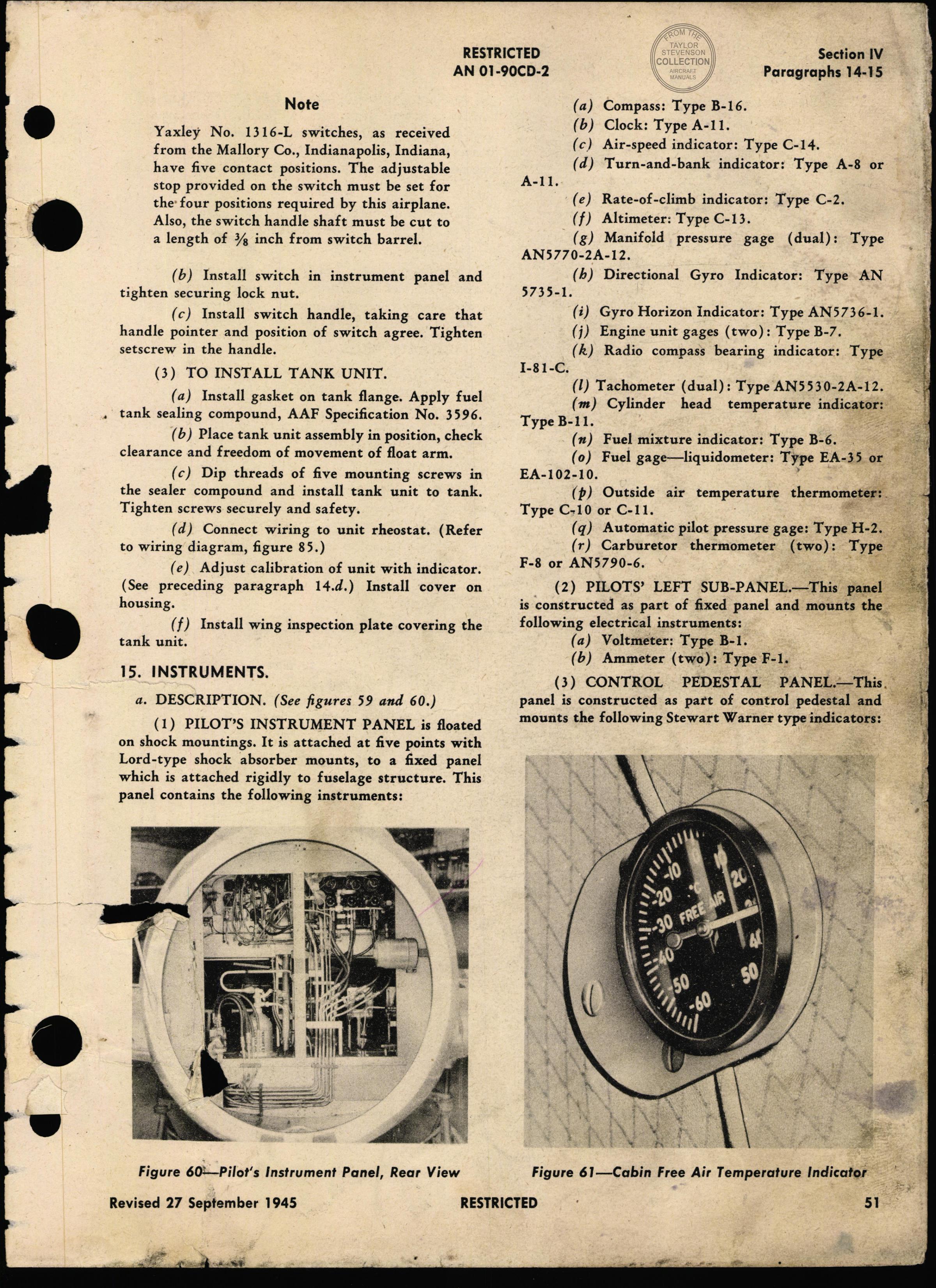 Sample page 55 from AirCorps Library document: Erection & Maintenance Instructions - C-45B - C-45F