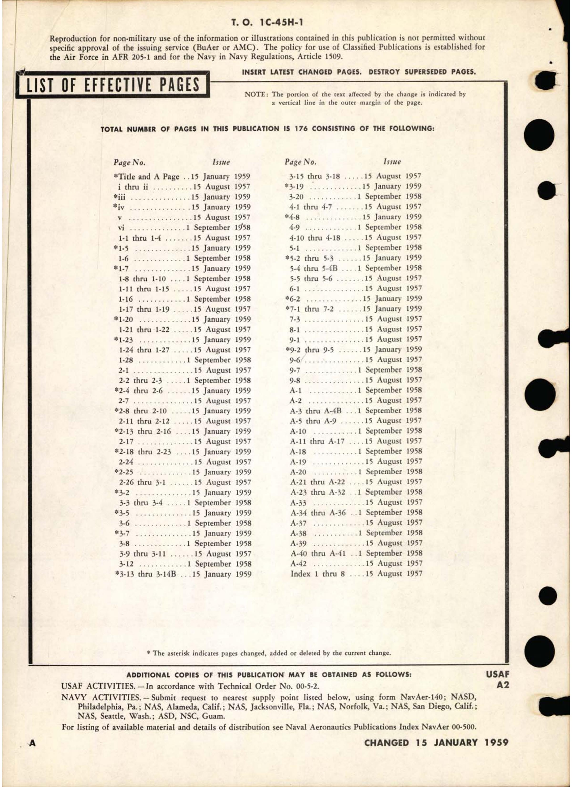 Sample page 2 from AirCorps Library document: C-45H Flight Manual