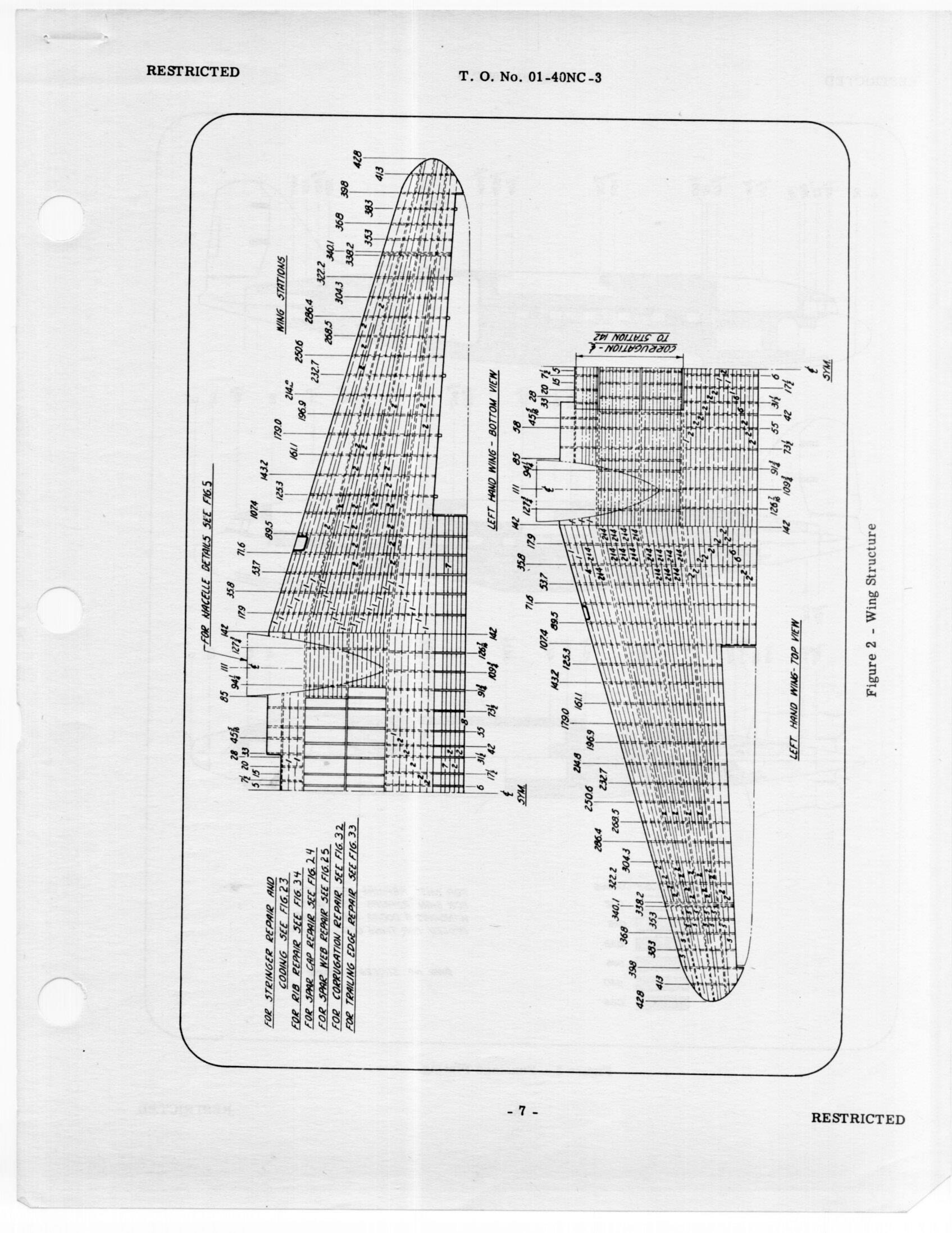 Sample page 9 from AirCorps Library document: Structural Repair Instructions for C-47 and C-47A Airplanes