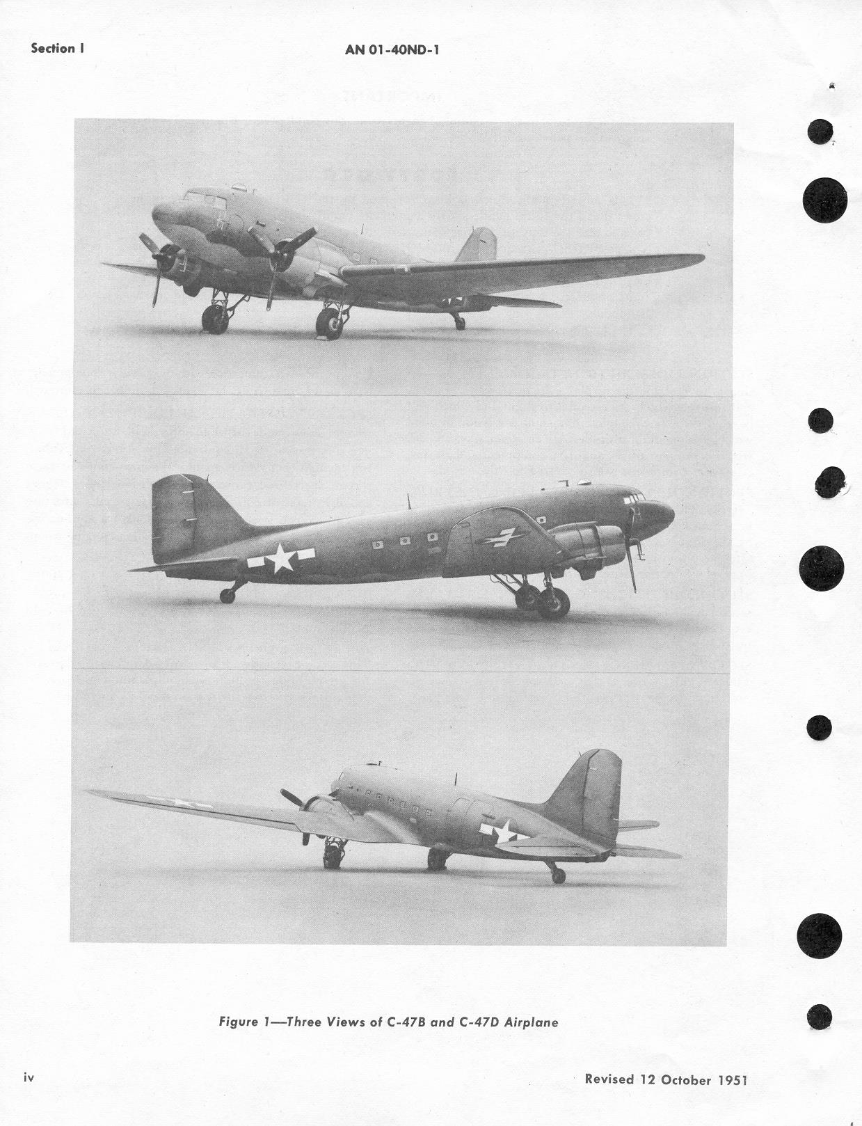 Sample page 6 from AirCorps Library document: Flight Operating Instructions for C-47B, D, and R4D-6 and -7