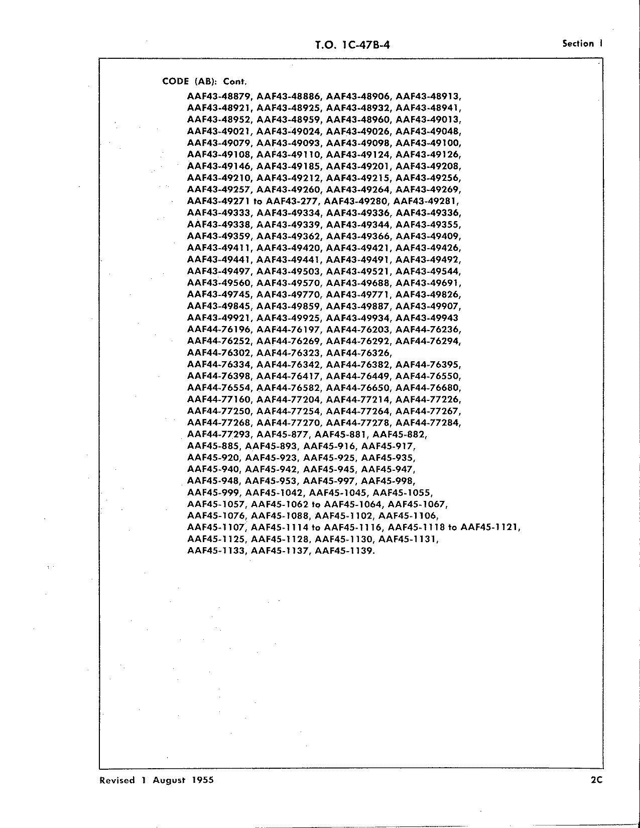 Sample page 12 from AirCorps Library document: Illustrated Parts Breakdown for C-47B, C-47D and R4D-6 Aircraft