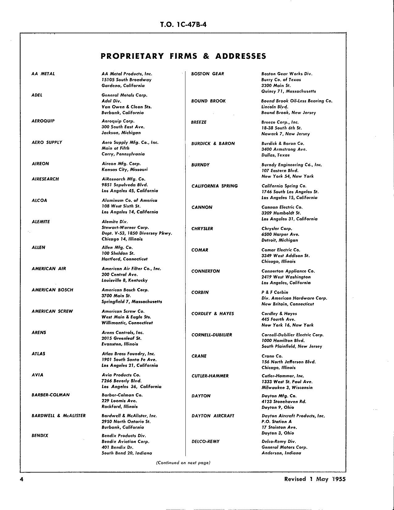 Sample page 14 from AirCorps Library document: Illustrated Parts Breakdown for C-47B, C-47D and R4D-6 Aircraft