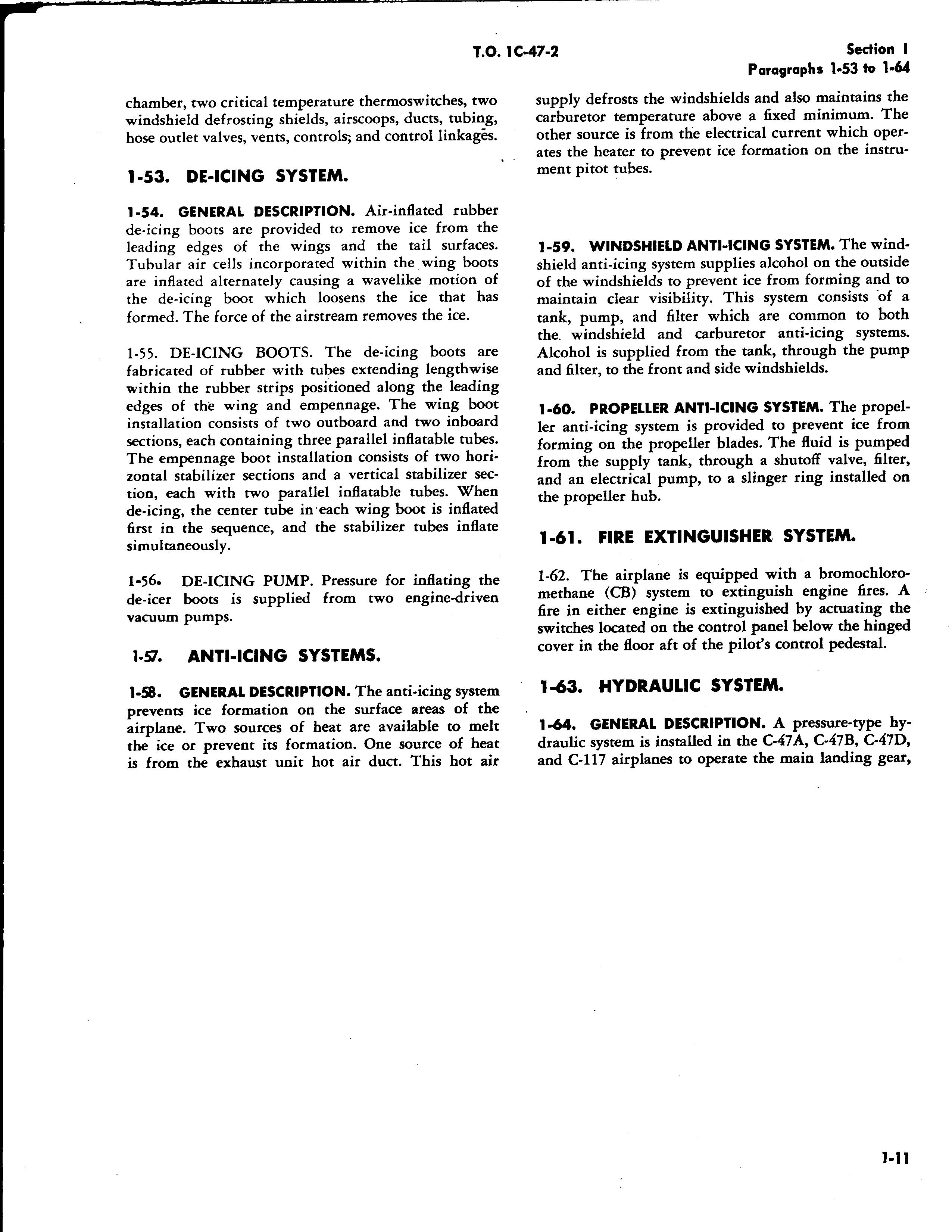Sample page 55 from AirCorps Library document: Maintenance Instructions for C-47, A, B, D, C-117A and C-117B Aircraft