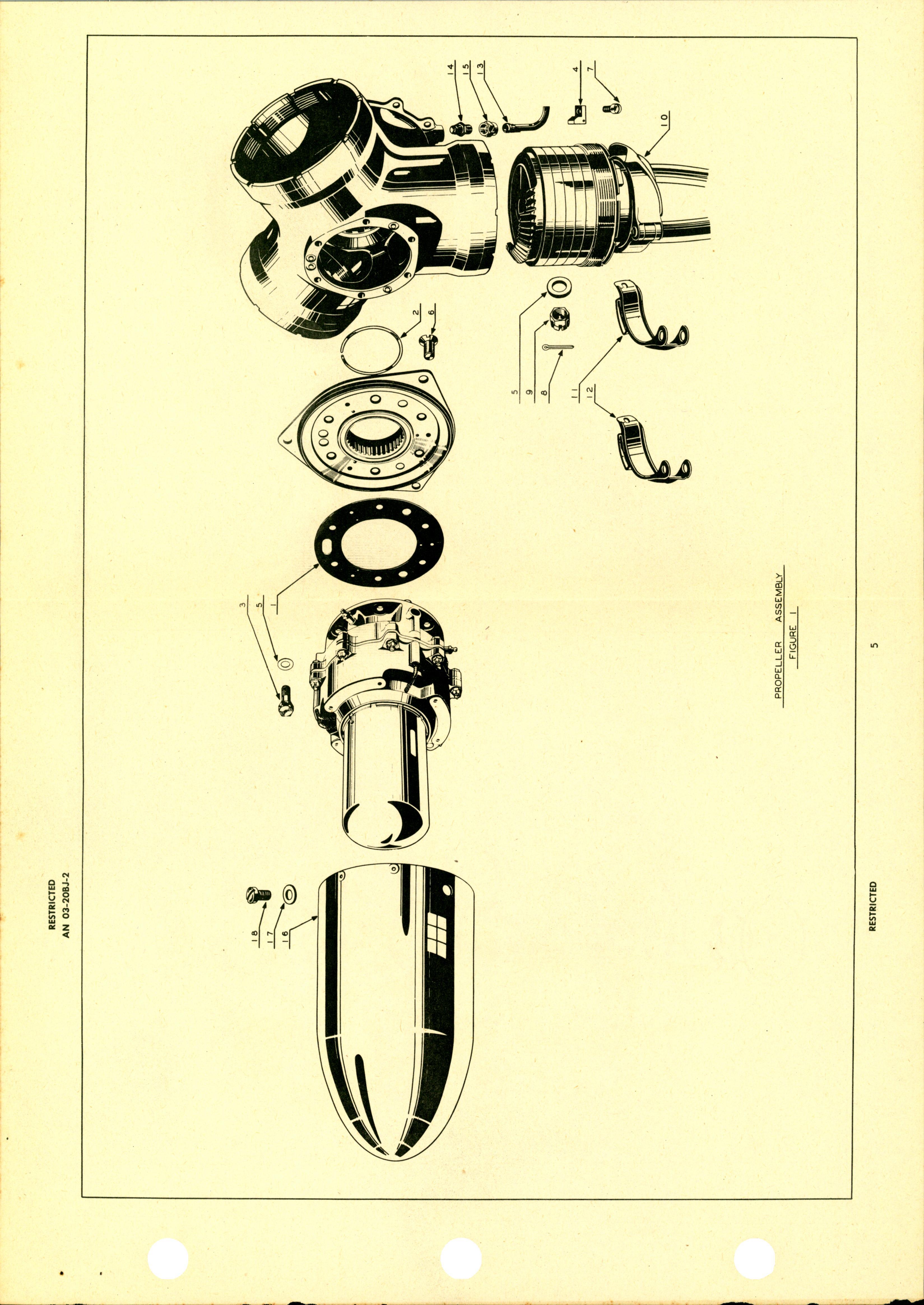 Sample page 7 from AirCorps Library document: Parts Catalog for Curtiss-Wright Models C532D-F and C5325D-A Electric Propellers