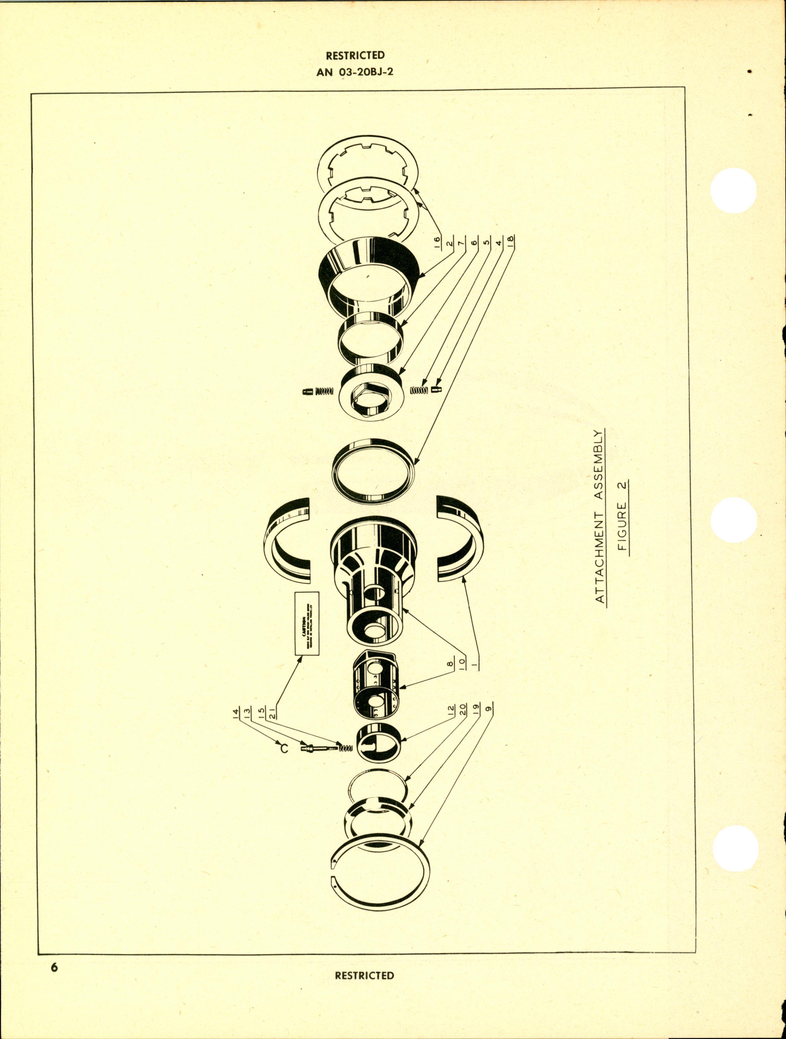 Sample page 8 from AirCorps Library document: Parts Catalog for Curtiss-Wright Models C532D-F and C5325D-A Electric Propellers