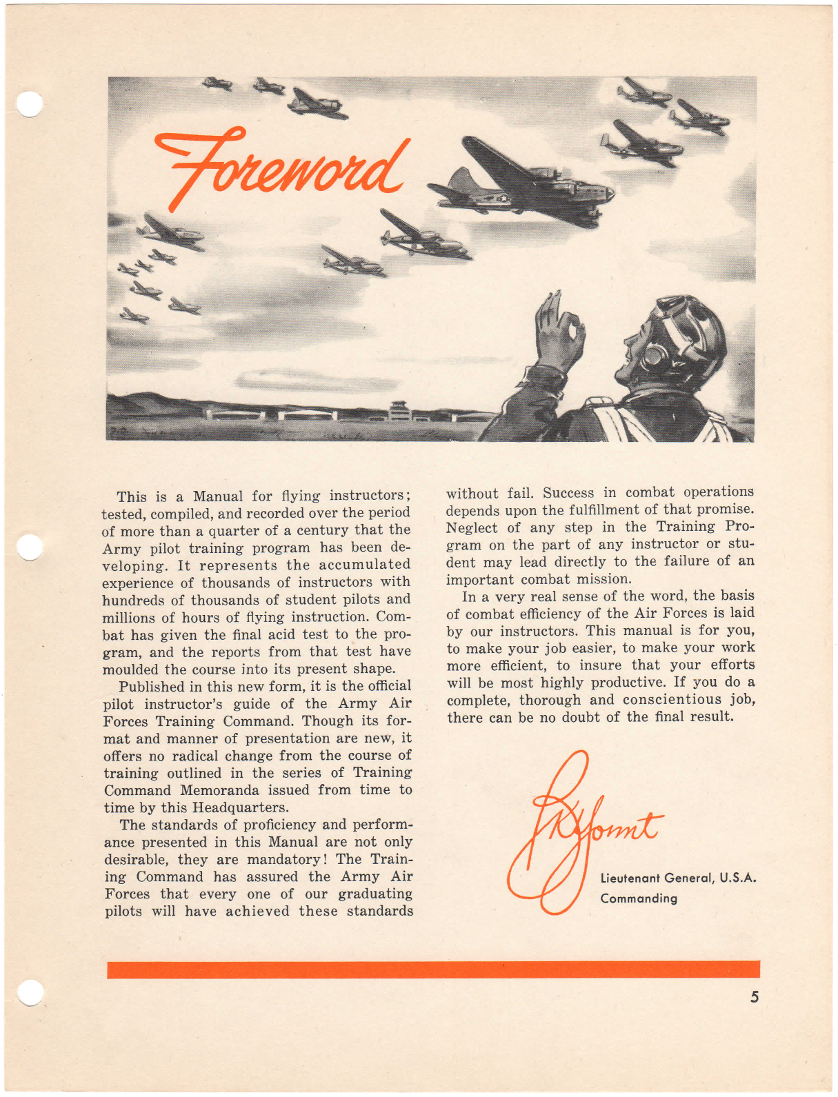Sample page 4 from AirCorps Library document: Advanced Single Engine Flying Instructors Manual