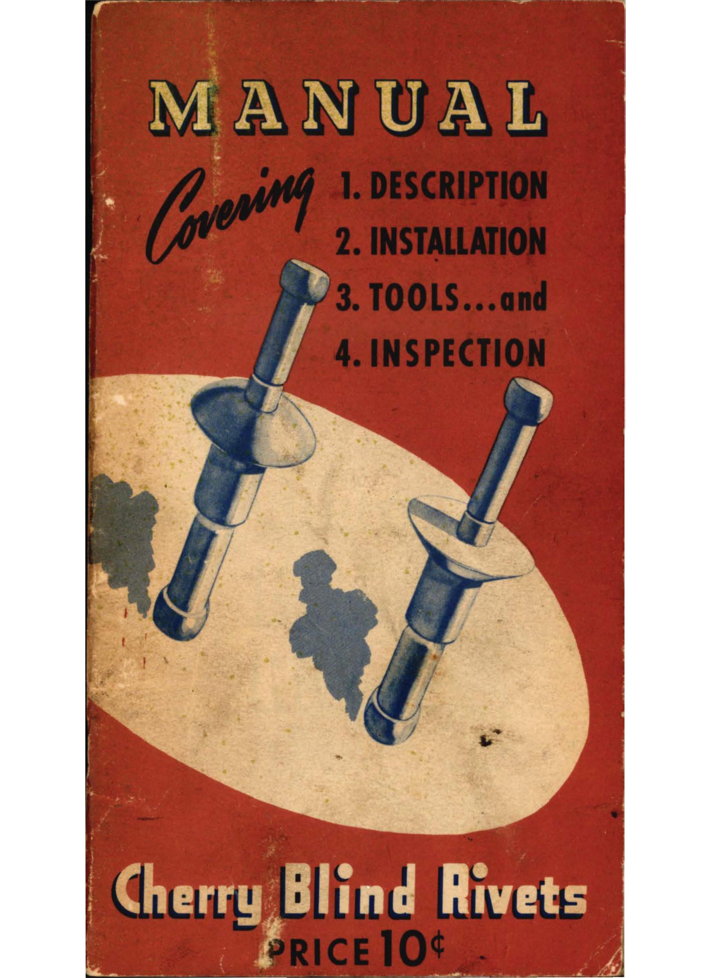 Sample page 1 from AirCorps Library document: Cherry Blind Rivet Manual