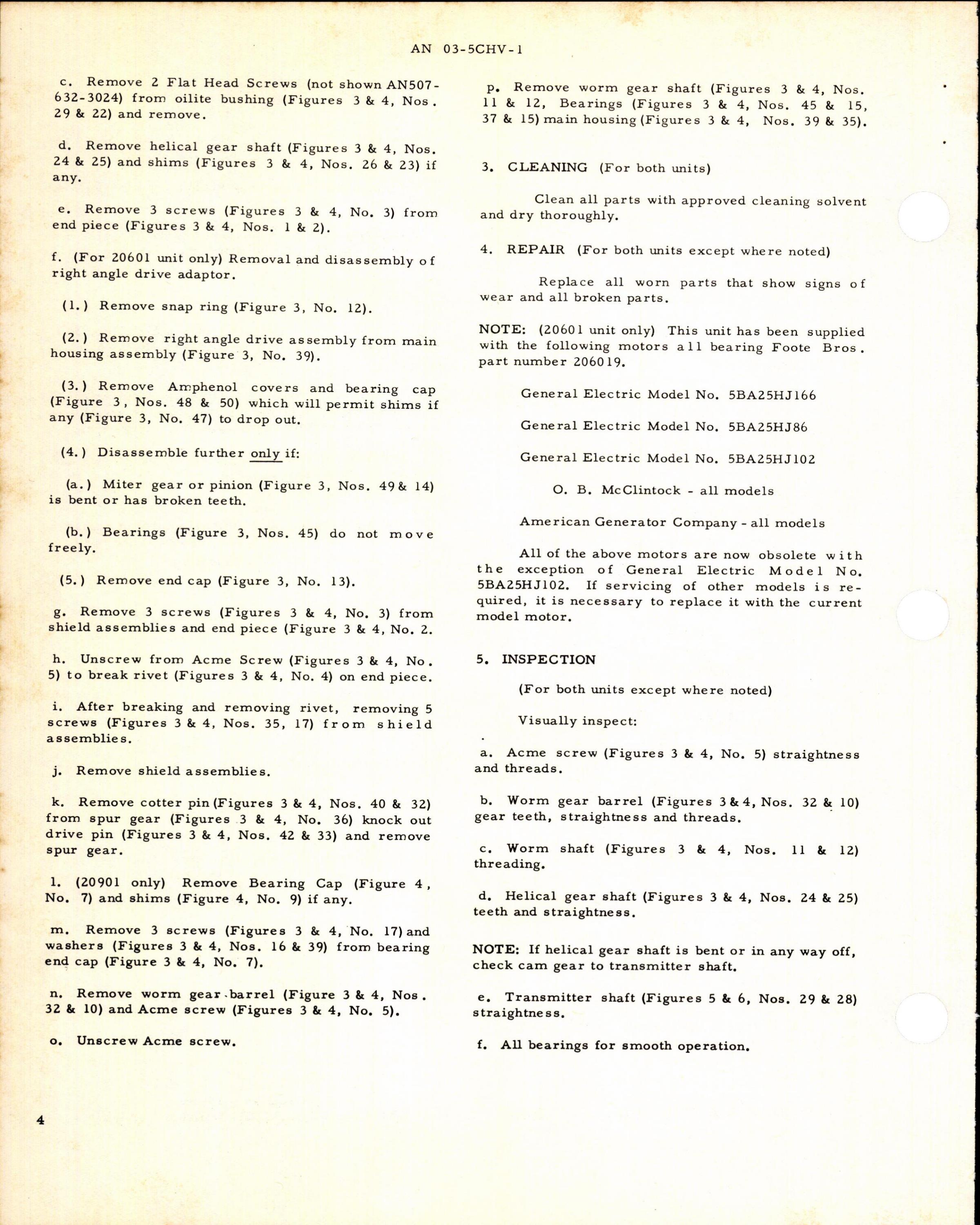 Sample page 4 from AirCorps Library document: Instructions w PB for Cowl Cooler Flap Actuator & Oil Cooler Flap