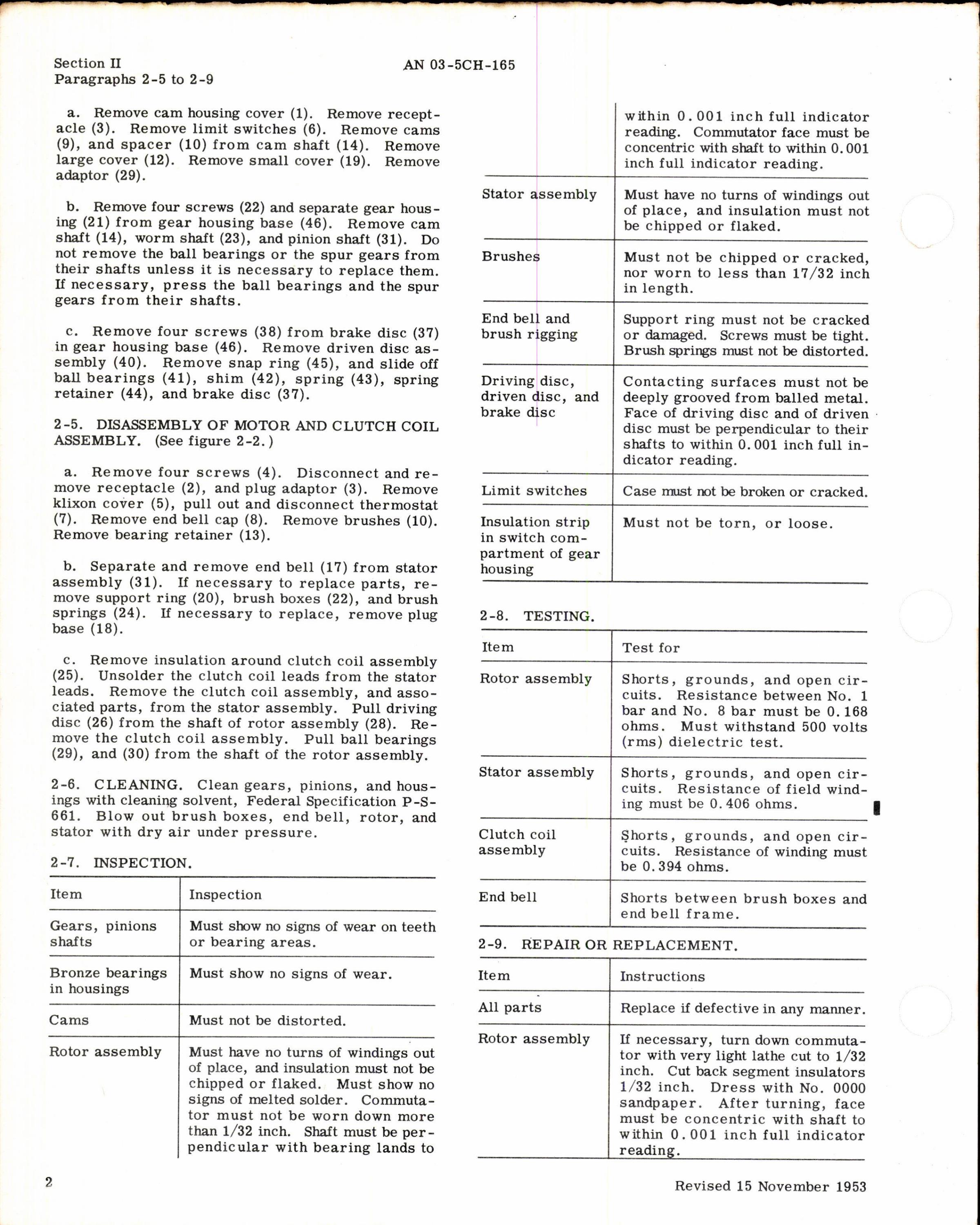 Sample page 4 from AirCorps Library document: Overhaul Instructions for Cowl Flap Drive Part No D139