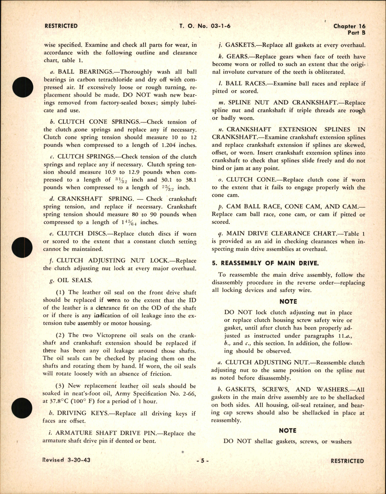 Sample page 5 from AirCorps Library document: Overhaul Instructions Type 524 External Starter Energizers