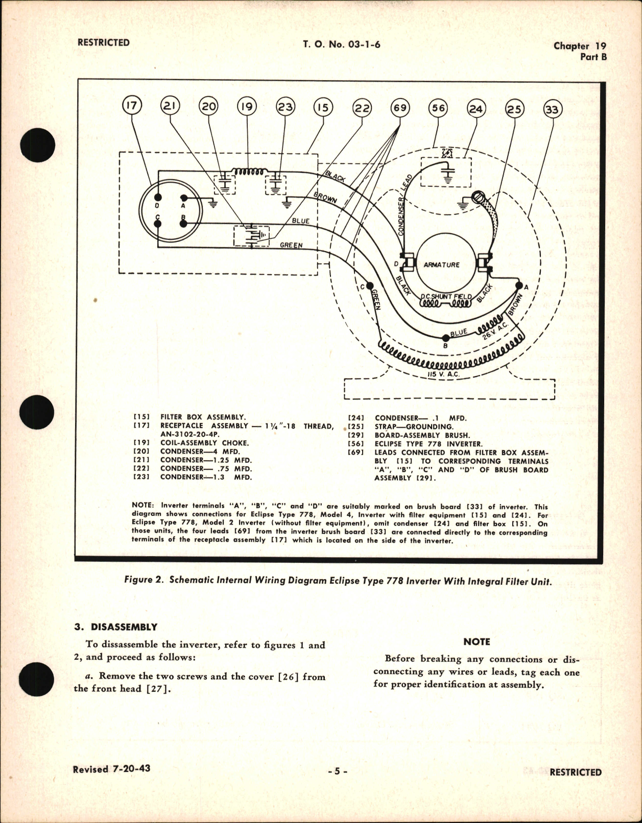 Sample page 5 from AirCorps Library document: Overhaul Instructions for Type 778 Inverters