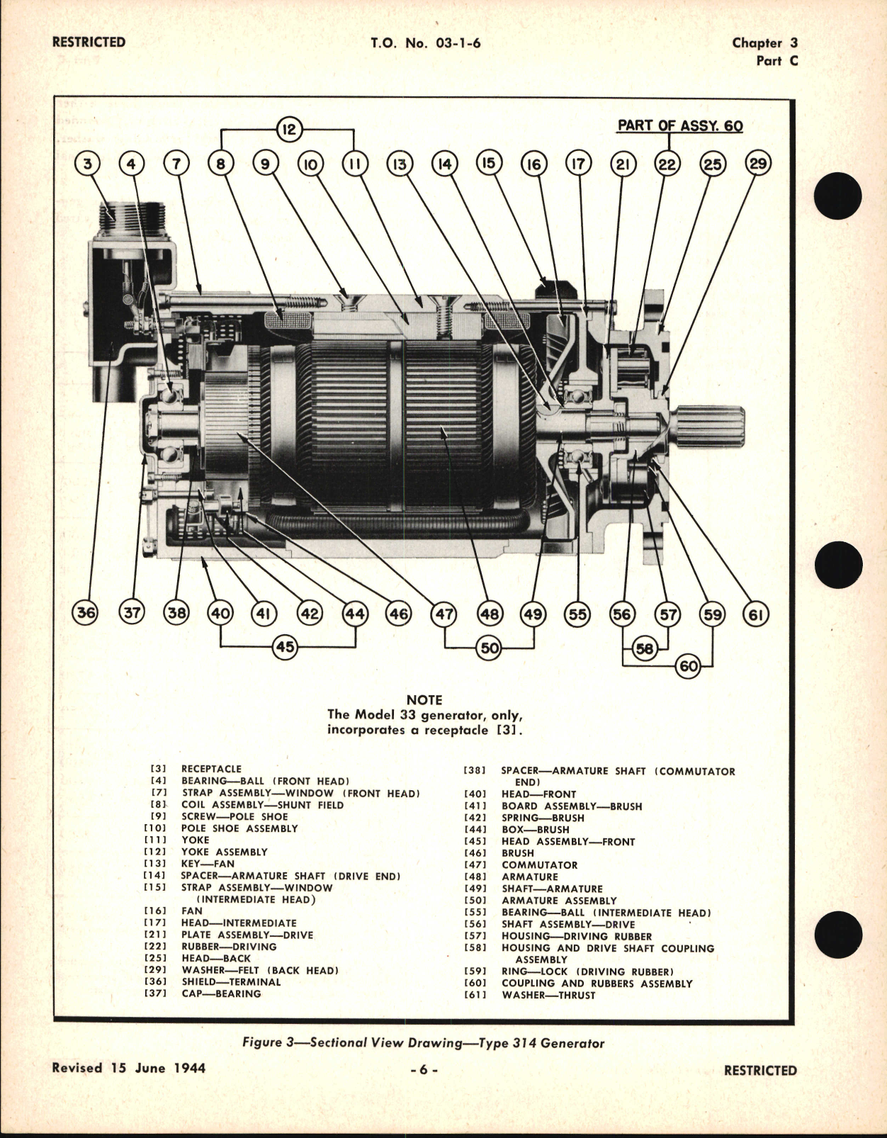 Sample page 6 from AirCorps Library document: Overhaul Instructions for Engine Driven Single Voltage D-C Generators