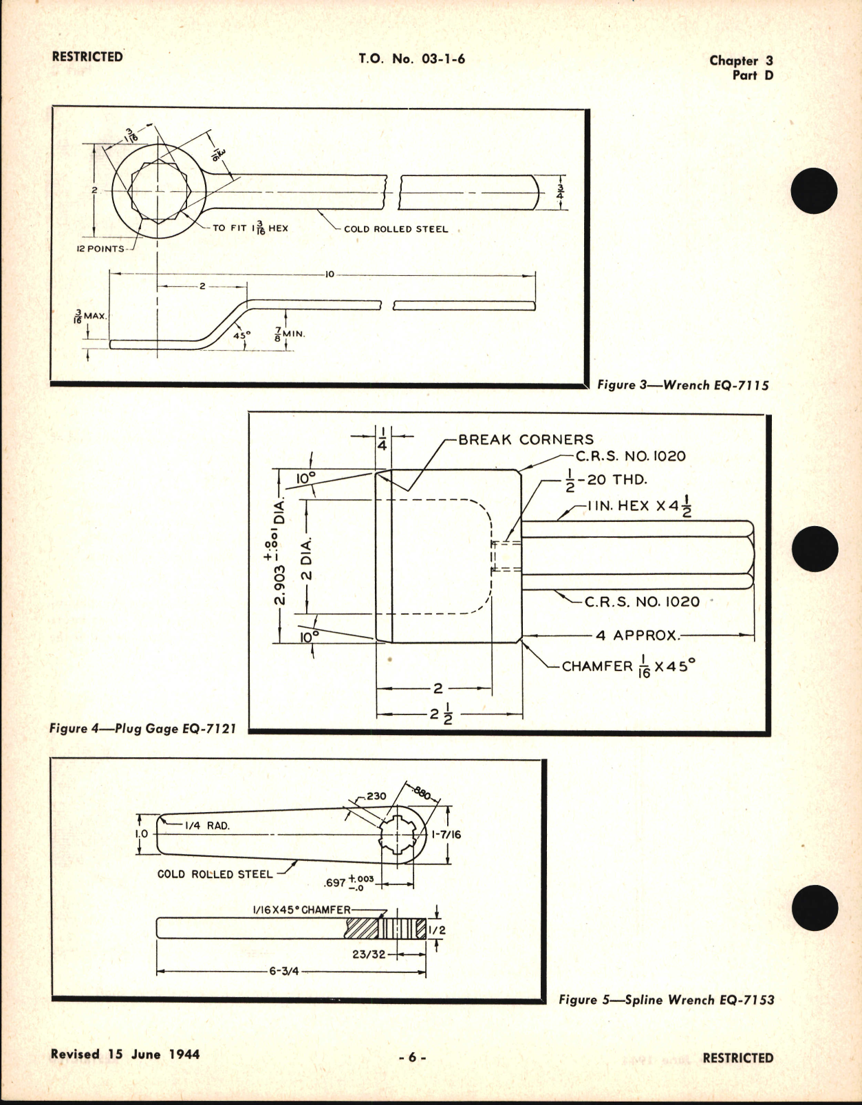 Sample page 6 from AirCorps Library document: Overhaul Instructions for Engine Driven Single Voltage D-C Generators