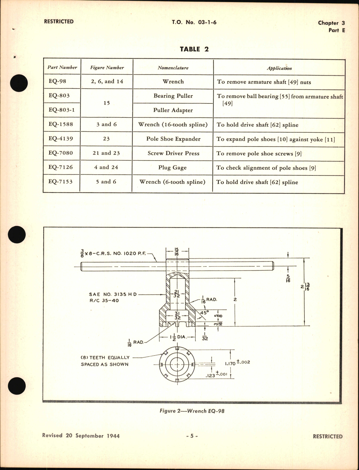 Sample page 5 from AirCorps Library document: Overhaul Instructions for Engine Driven Single Voltage D-C Generator, Type 311